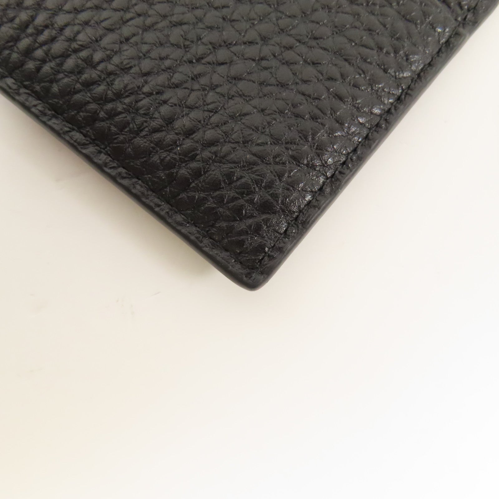 PRADA 牛皮皮革Card Holder銀扣卡片套