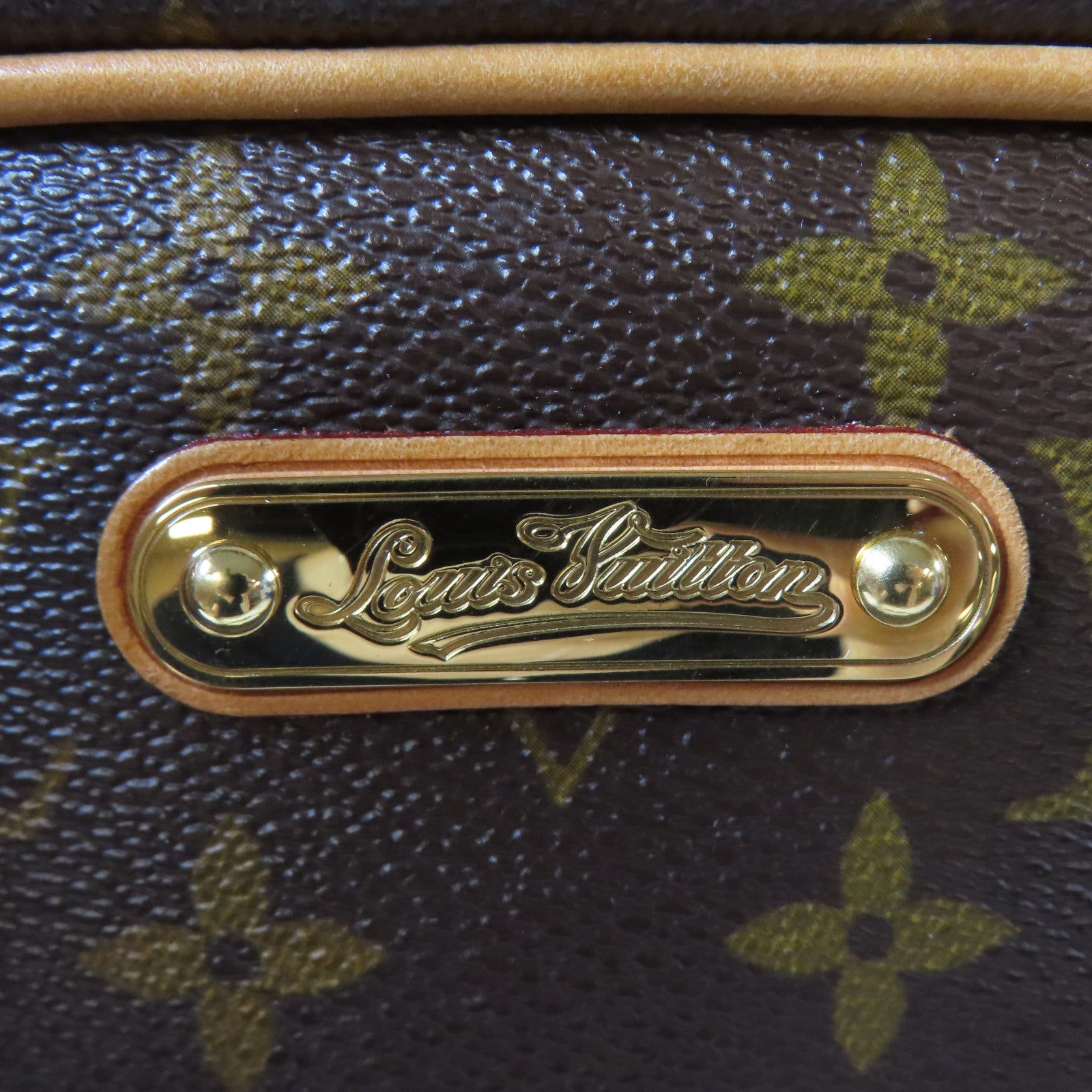 LOUIS VUITTON Monogram Montorgueil PM金扣肩背袋啡色