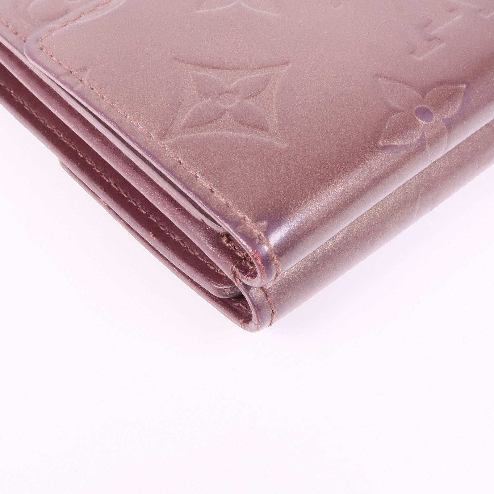 LOUIS VUITTON Monogram Mat Wallet銀扣錢包