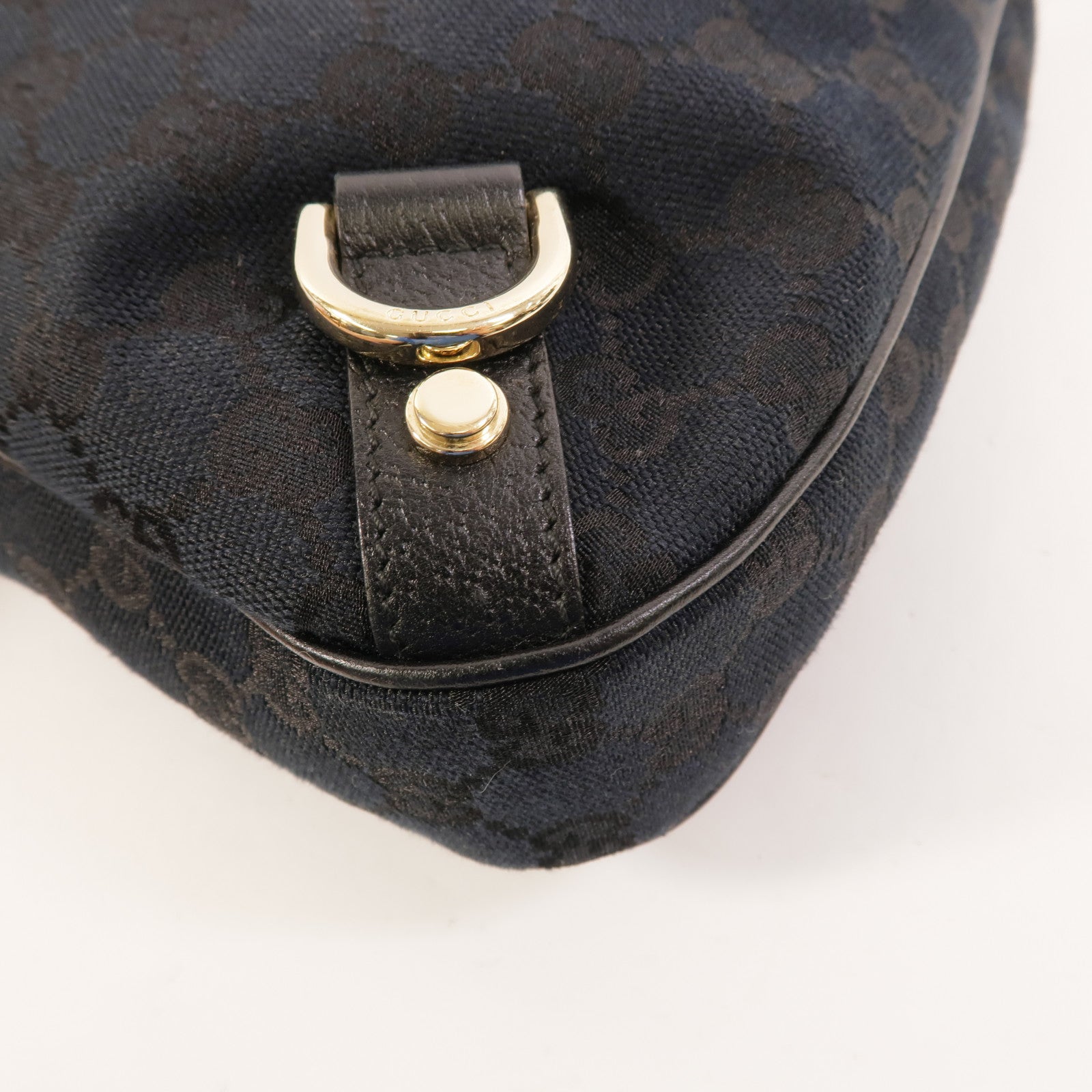 GUCCI 帆布Abbey GG手挽袋