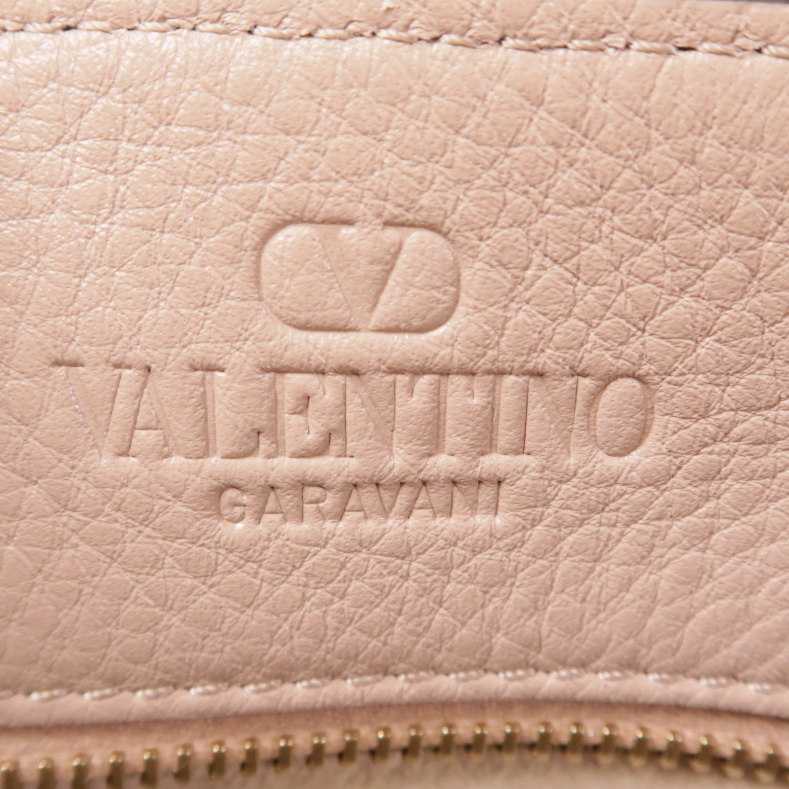 Valentino 【激減優惠】牛皮皮革Rockstud金扣手挽肩背兩用袋