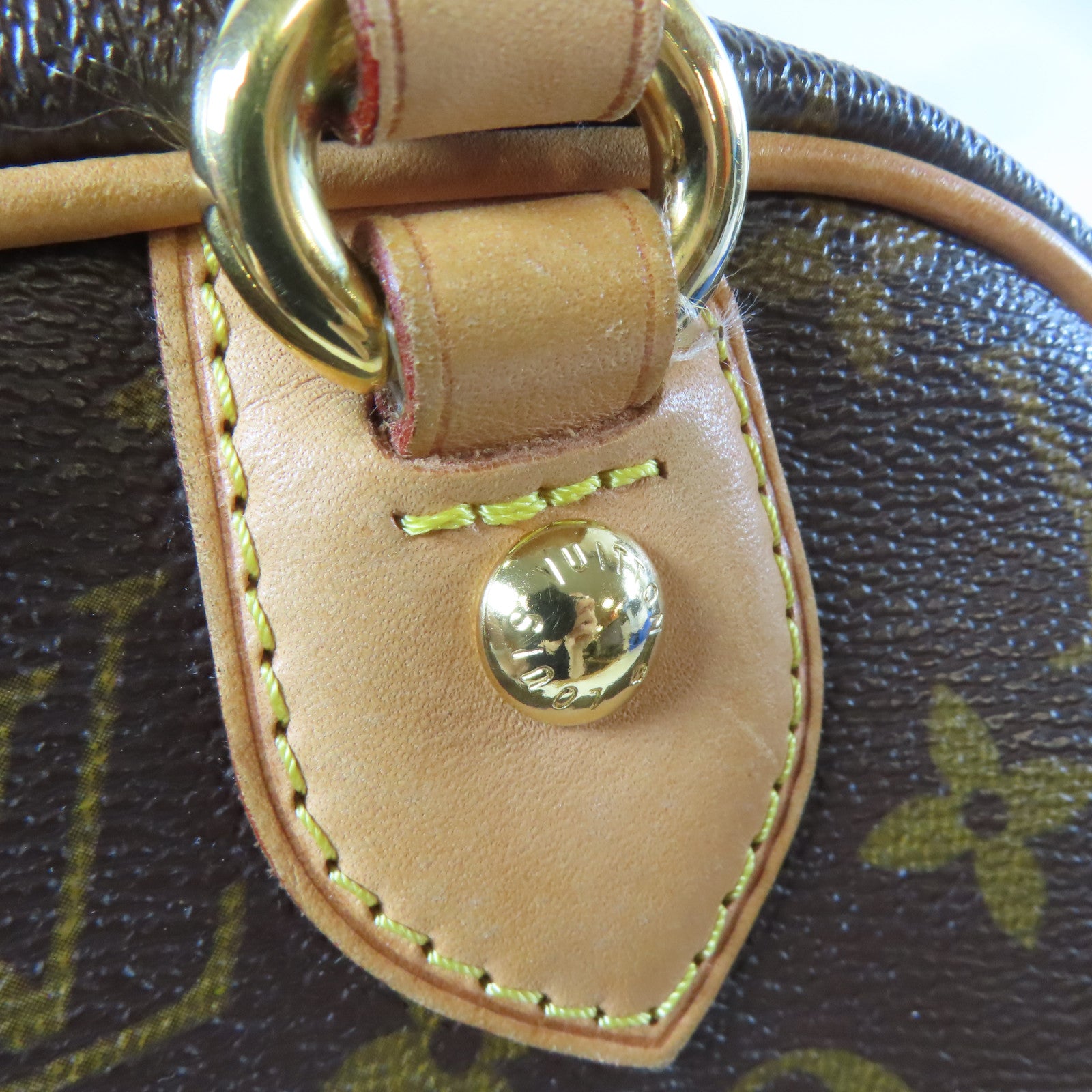 LOUIS VUITTON Monogram Montorgueil PM金扣肩背袋啡色