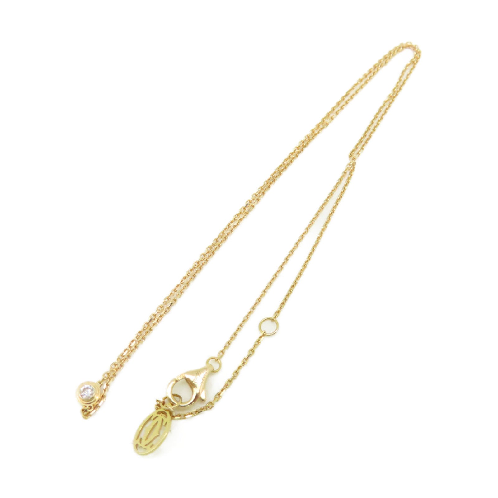 CARTIER 【激減優惠】18K玫瑰金/鑽石d'Amour Necklace XS項鏈