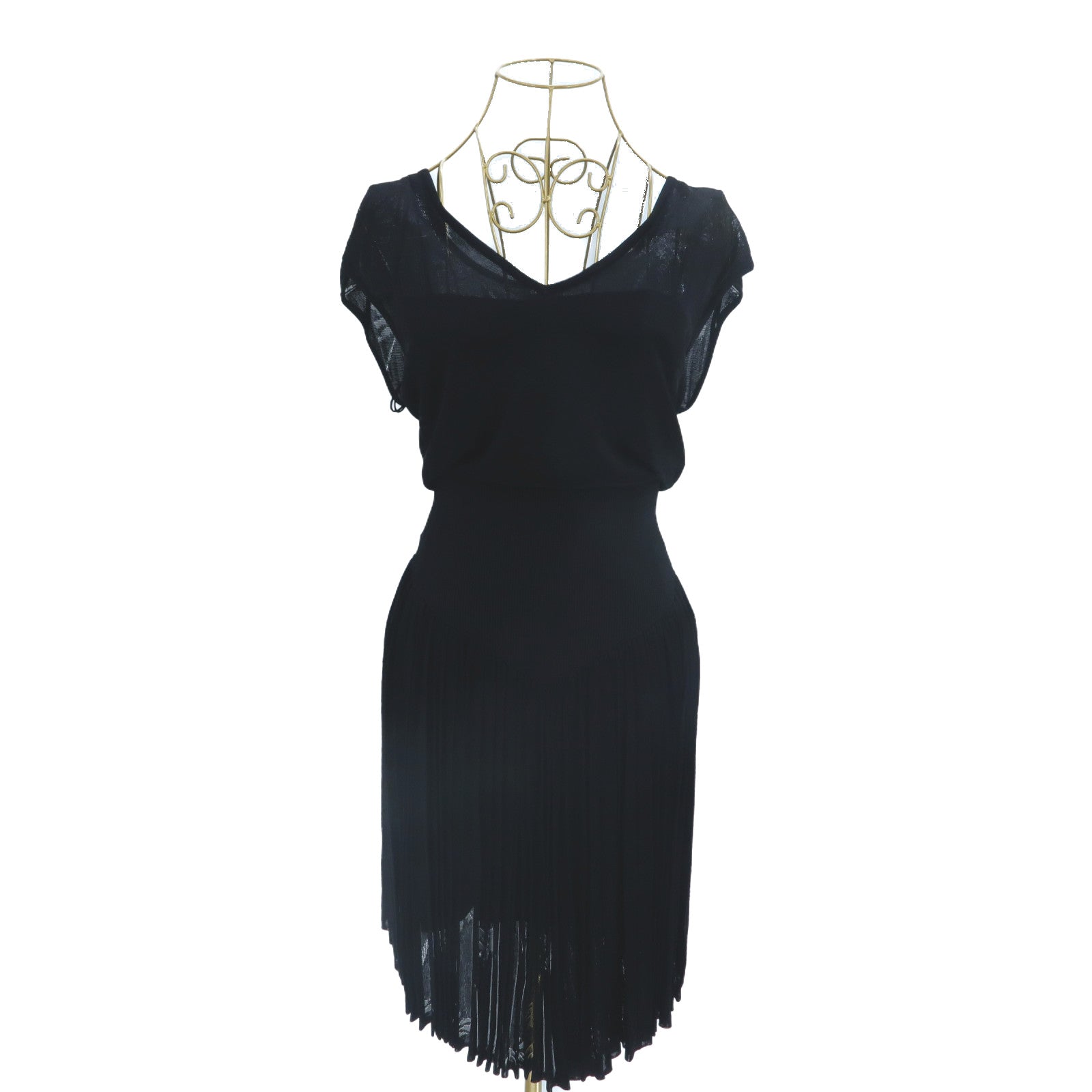CHANEL Silk/Viscose Knit Dress連身裙