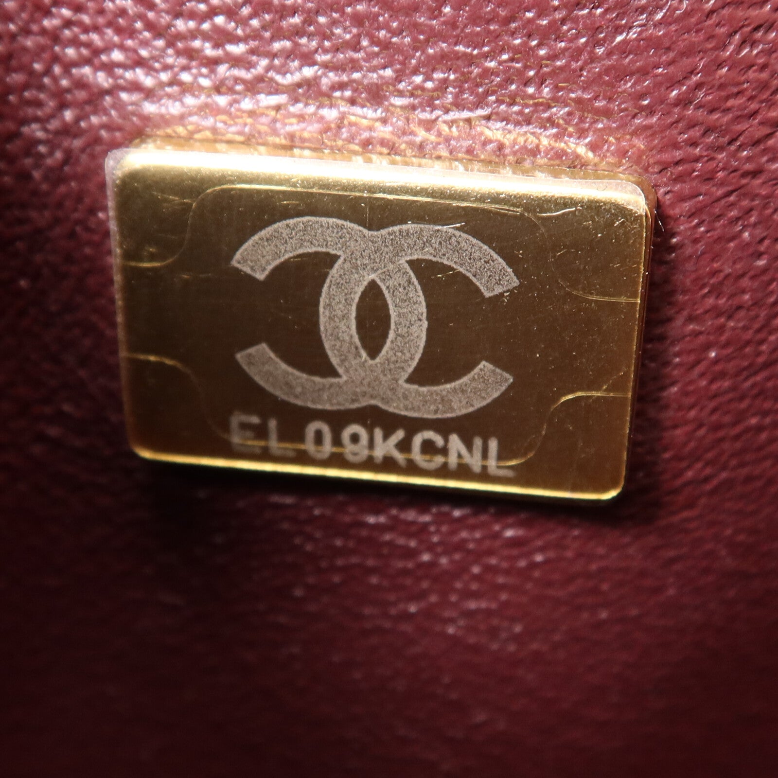 CHANEL 羊皮皮革Classic 23金扣鏈帶肩背袋