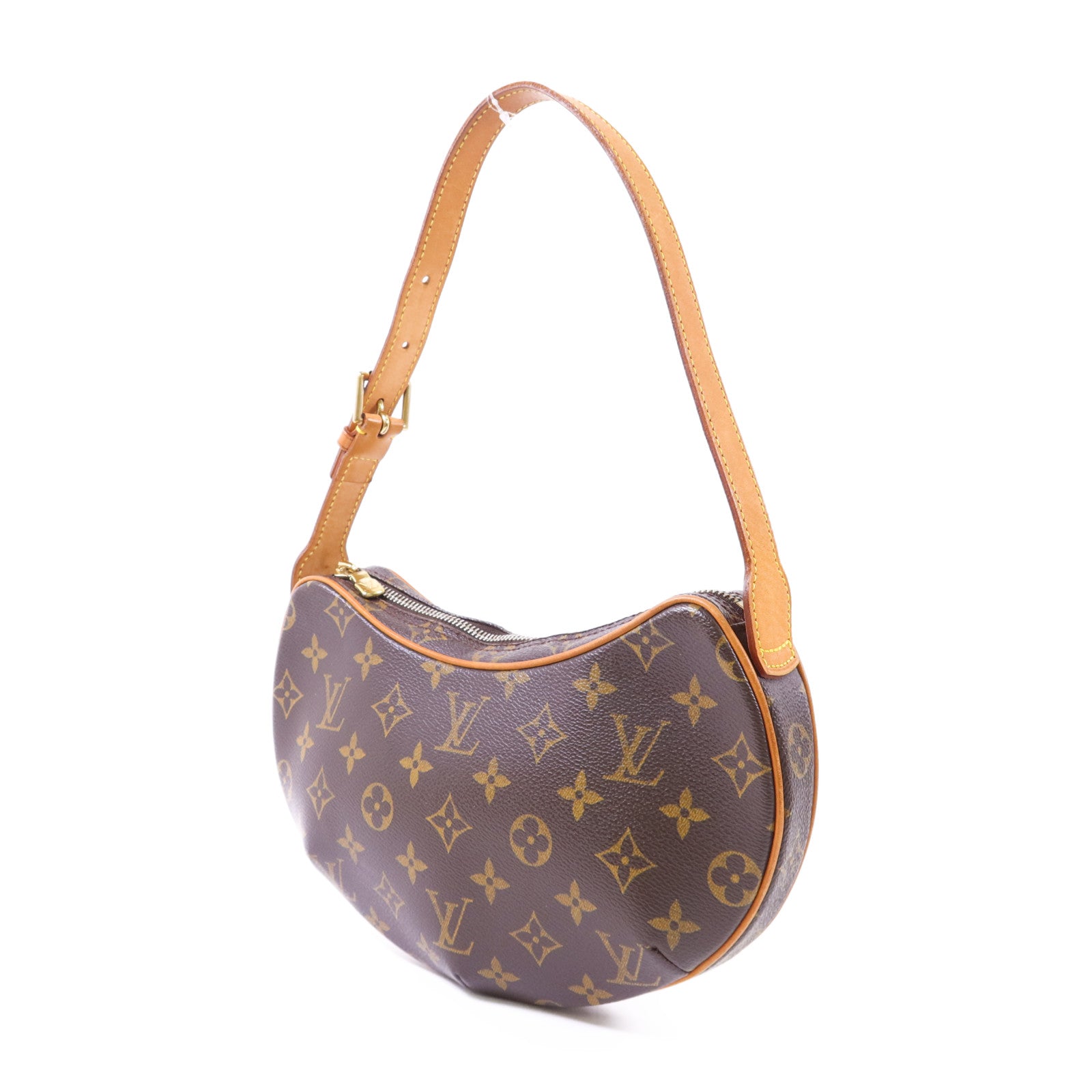 LOUIS VUITTON Monogram Pochette Croissant金扣肩背袋