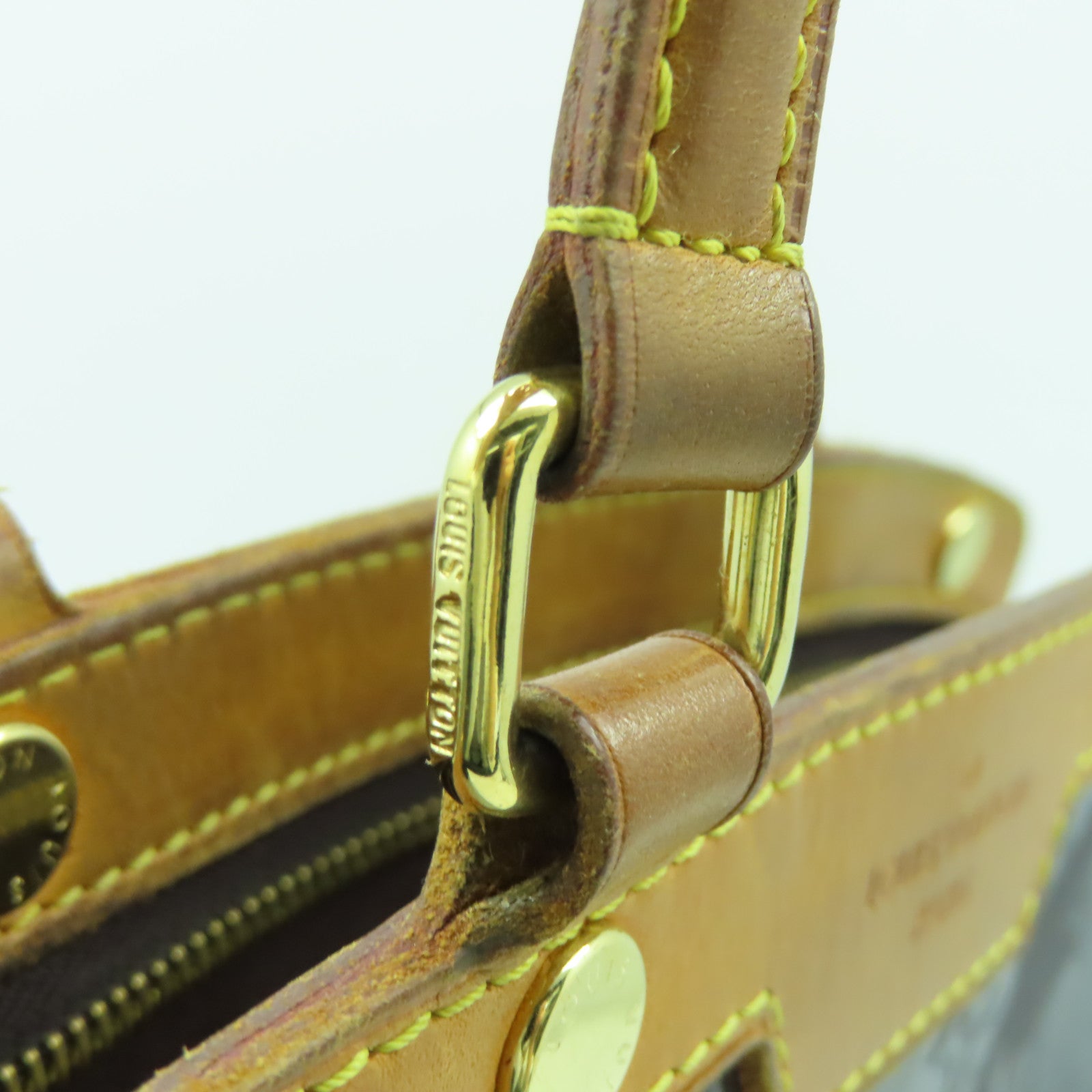 LOUIS VUITTON Monogram Vernis Blair MM金扣手挽肩背兩用袋酒紅色