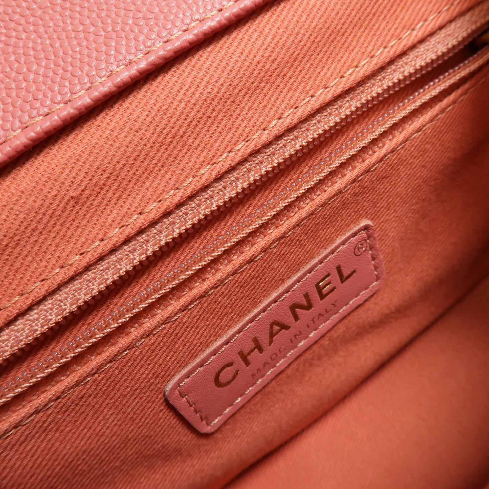 CHANEL 牛皮皮革Business Affinty手挽肩背兩用袋