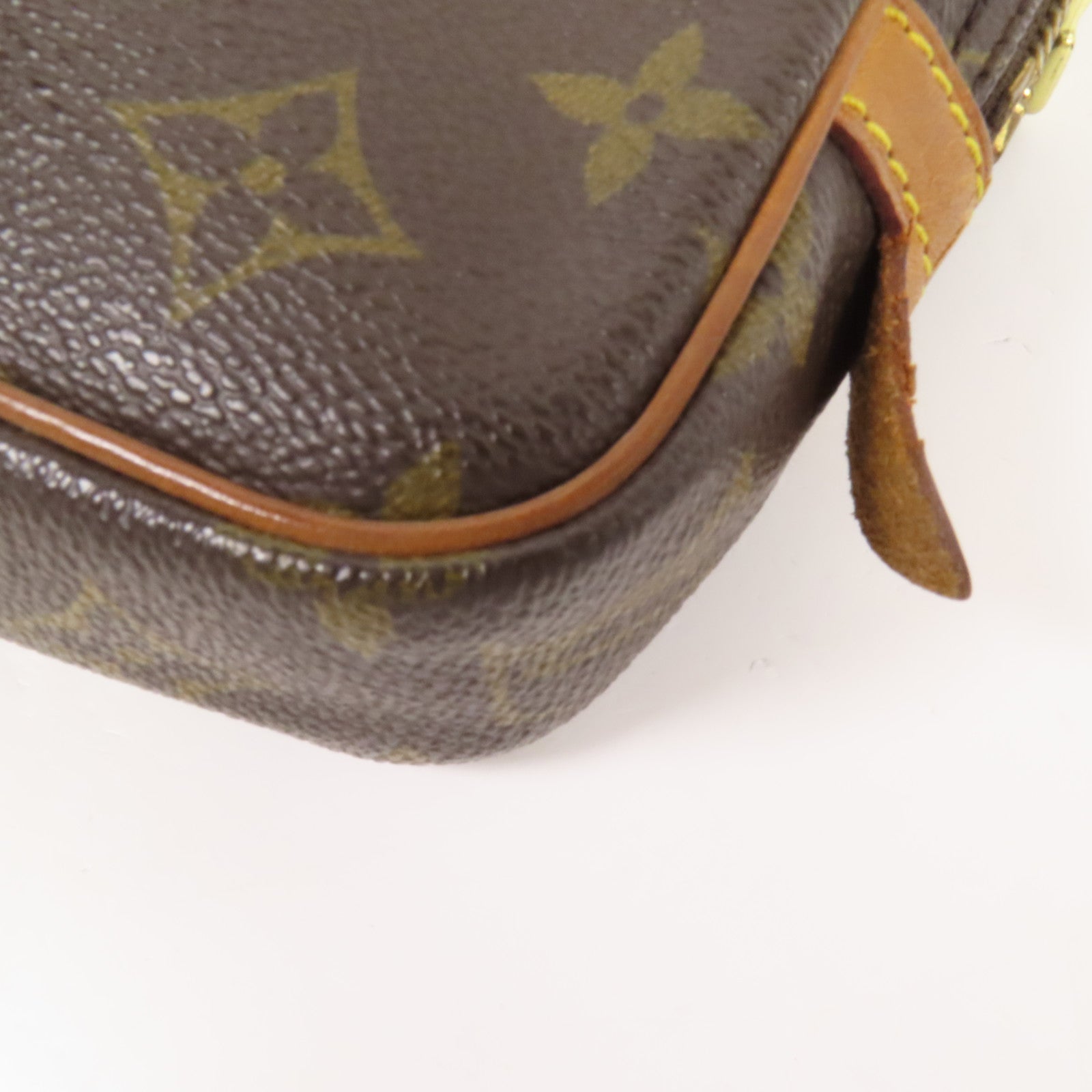 LOUIS VUITTON Monogram Marly Bandouliere金扣肩背袋棕色