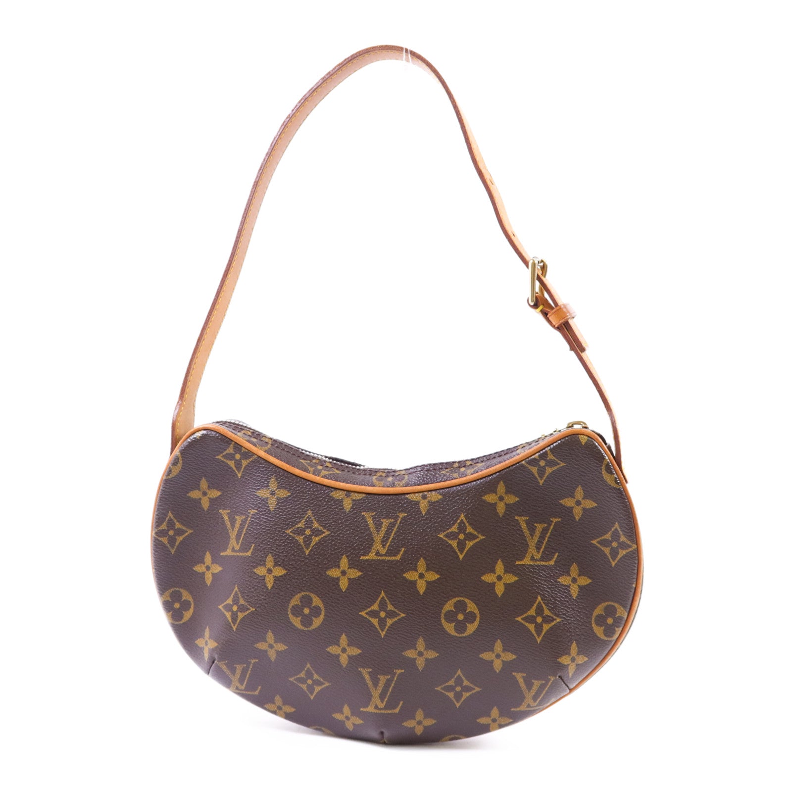 LOUIS VUITTON Monogram Pochette Croissant金扣肩背袋