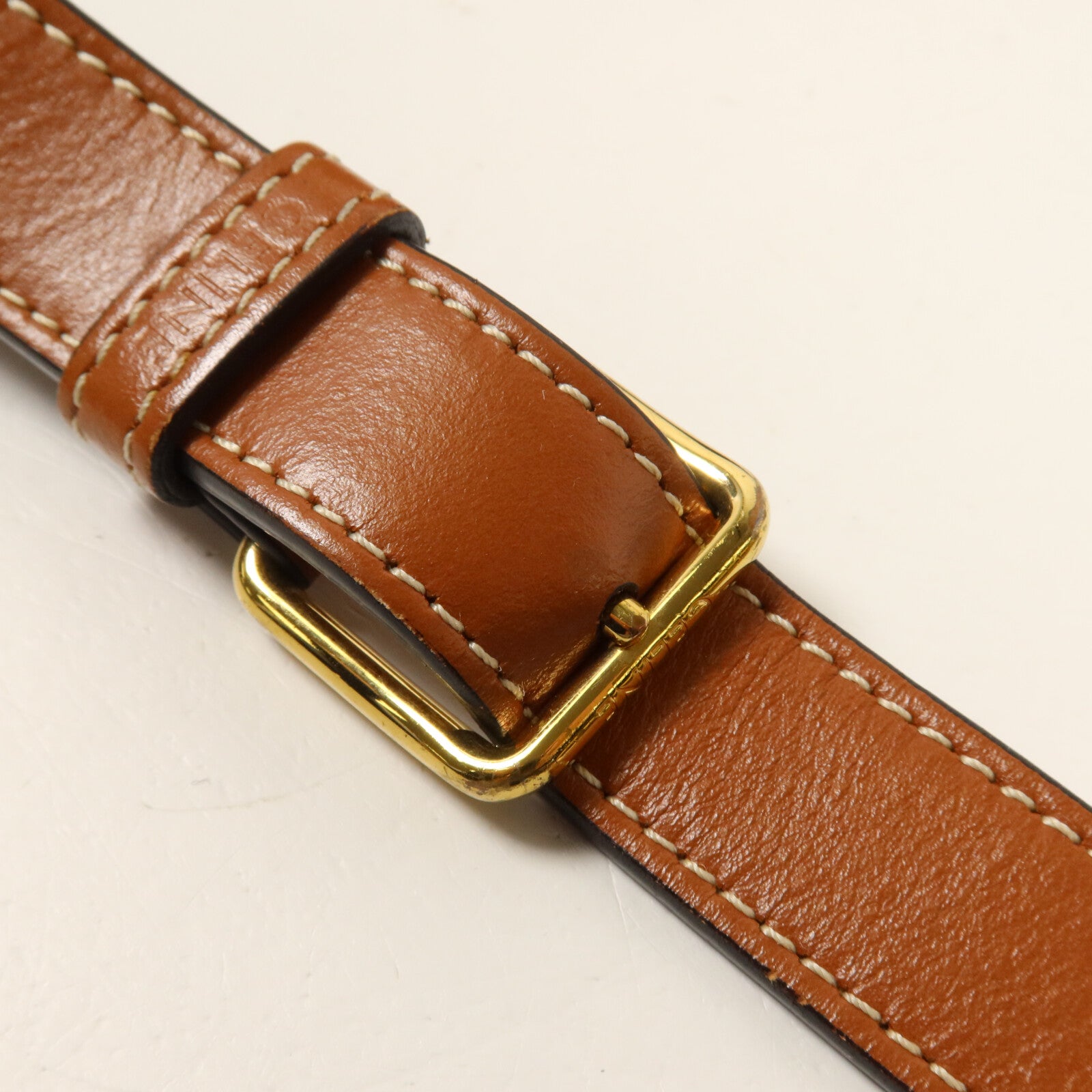 CELINE 塗層帆布Triomphe Bucket Medium肩背袋