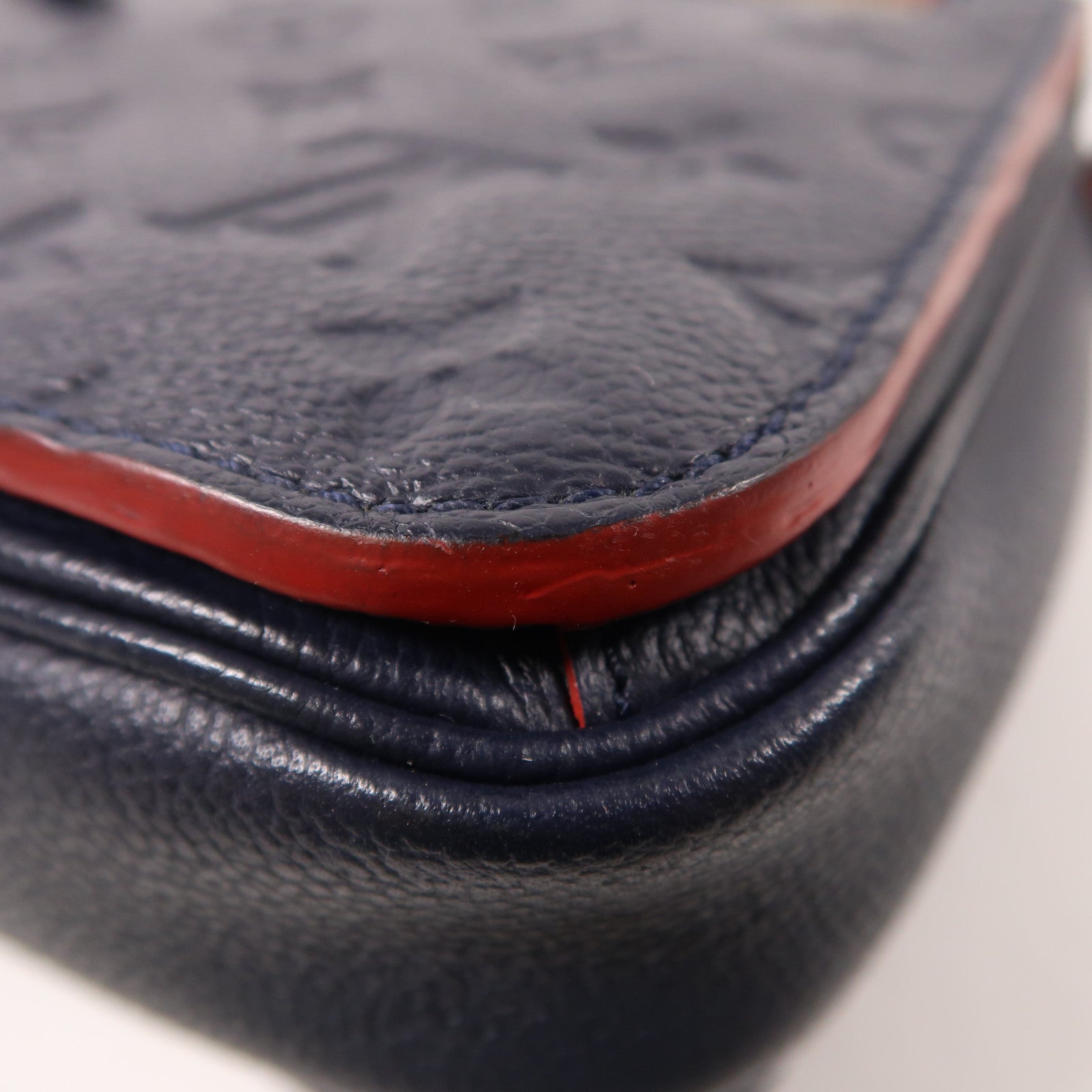 LOUIS VUITTON Monogram Empreinte Pochette Metis金扣手挽肩背兩用袋