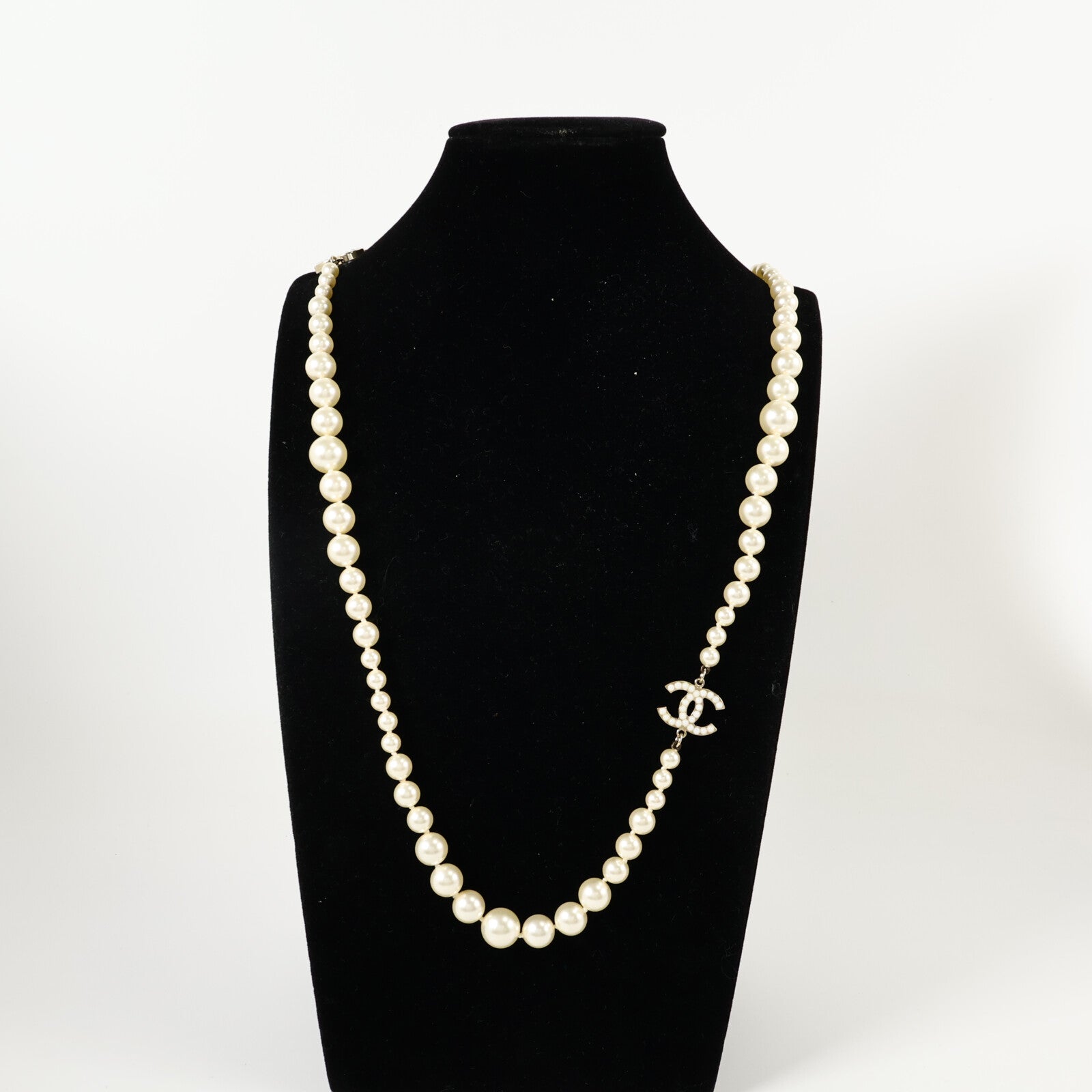 CHANEL PVC/j金屬Necklace項鏈