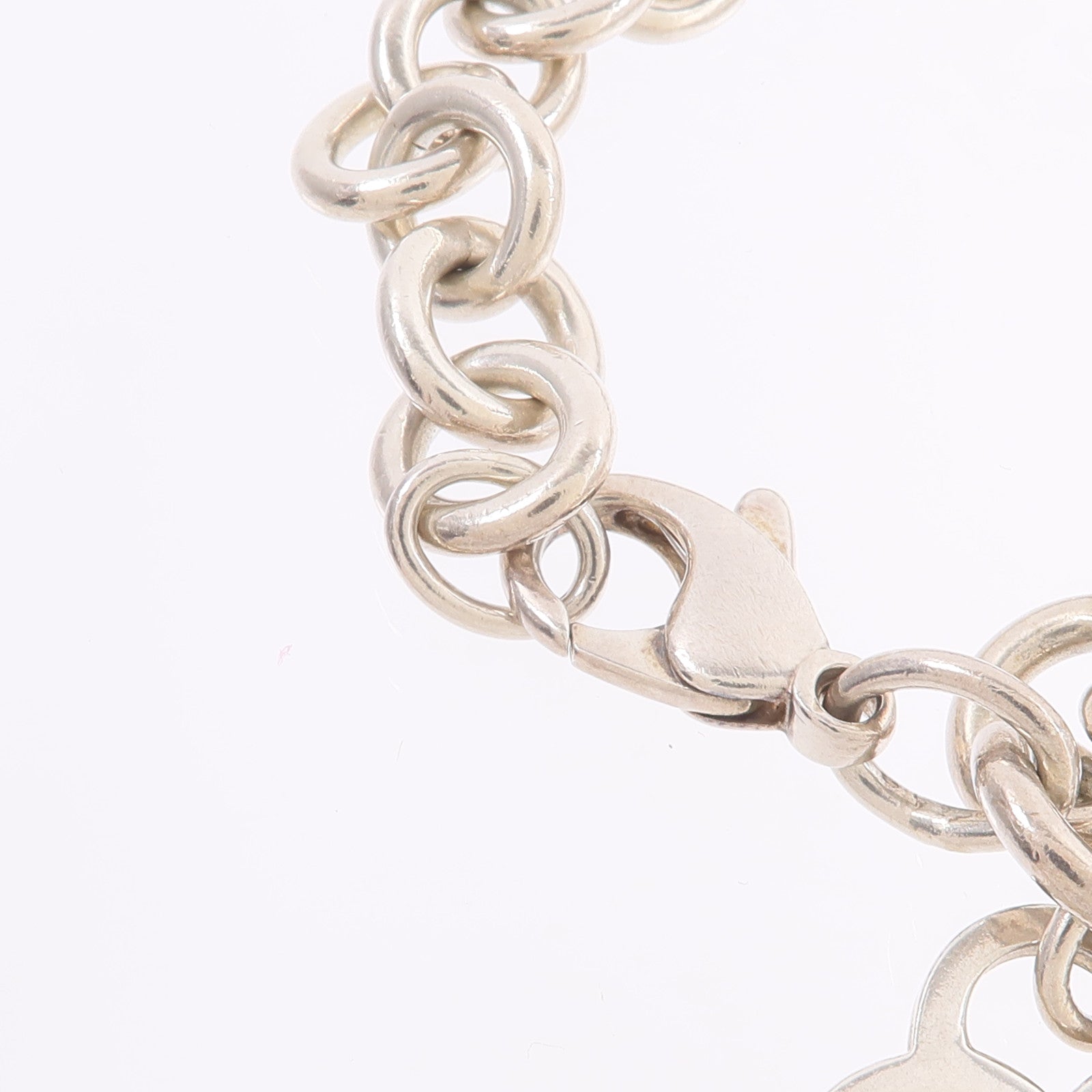 TIFFANY＆CO 925純銀Return To Tiffany Heart Tag Bracelet手鏈