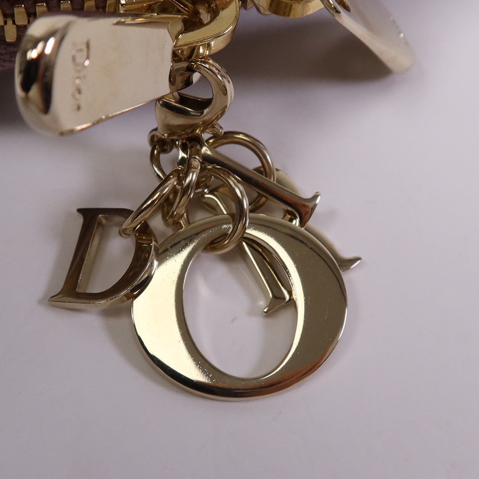 Dior 羊皮皮革Lady Dior Call'in Dior金扣鏈帶手挽肩背兩用袋