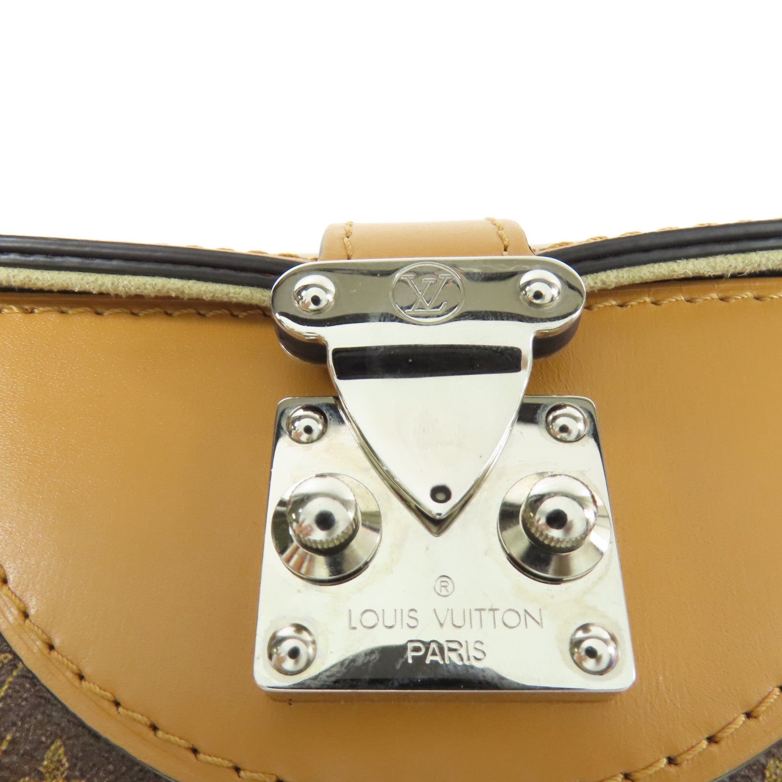 LOUIS VUITTON Monogram Duffle 2018銀扣肩背袋