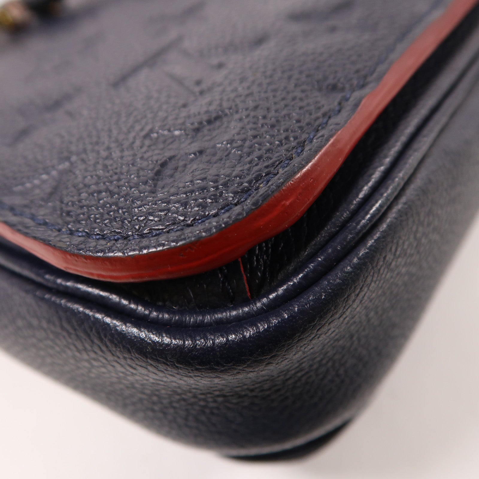 LOUIS VUITTON Monogram Empreinte Pochette Metis金扣手挽肩背兩用袋