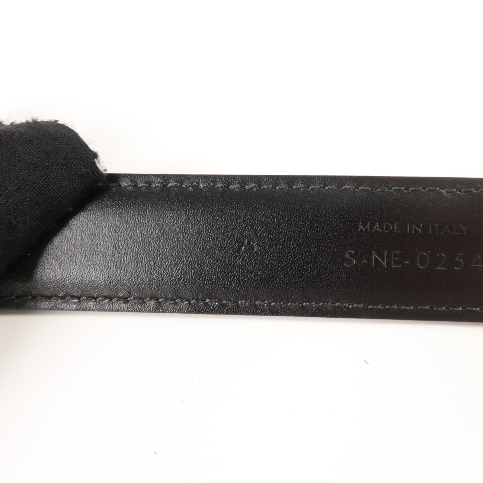CELINE 牛皮皮革Triomphe Belt 75cm皮帶