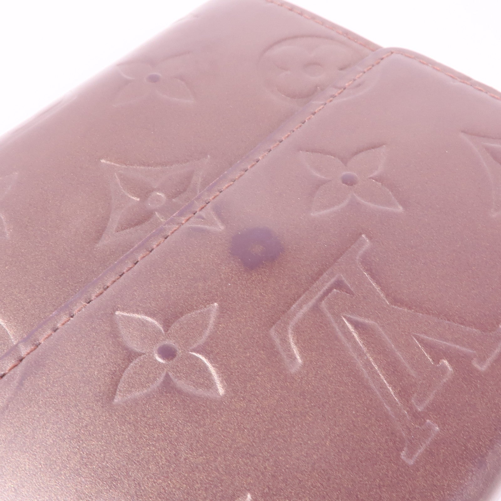 LOUIS VUITTON 【激減優惠】Monogram Mat Wallet銀扣錢包