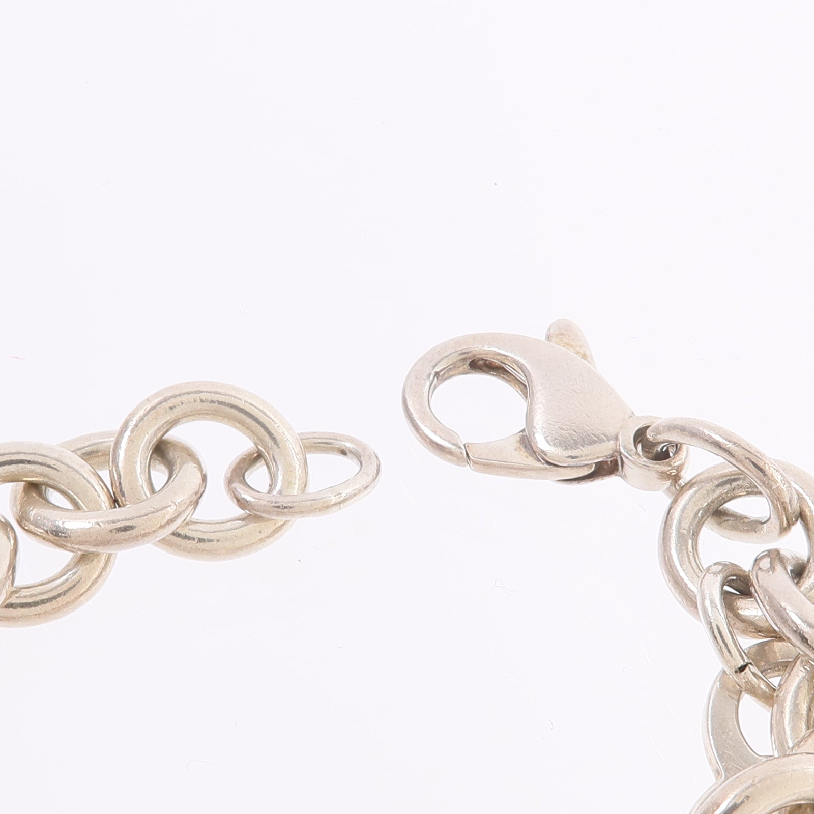 TIFFANY＆CO 925純銀Return To Tiffany Heart Tag Bracelet手鏈