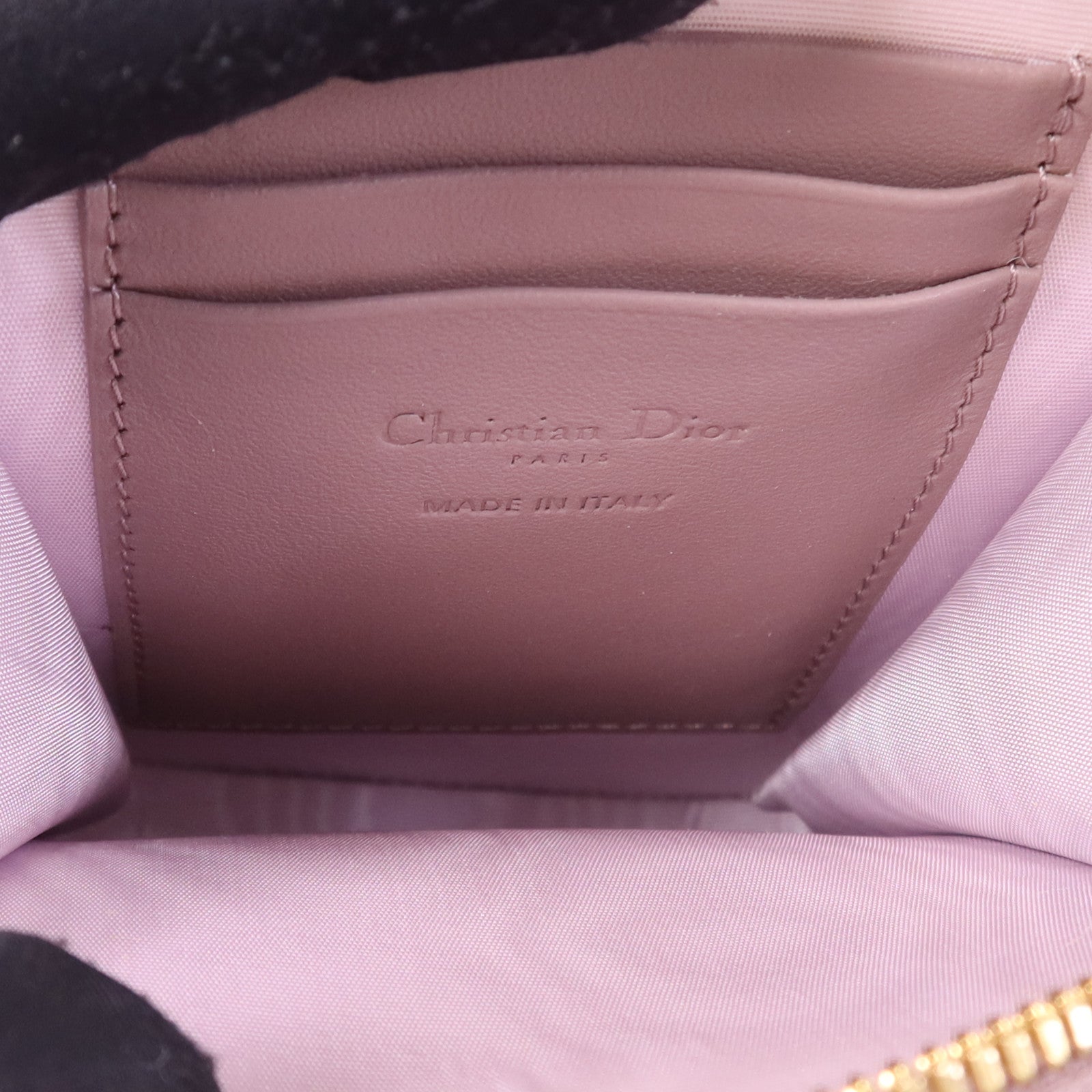 Dior 羊皮皮革Lady Dior Call'in Dior金扣鏈帶手挽肩背兩用袋