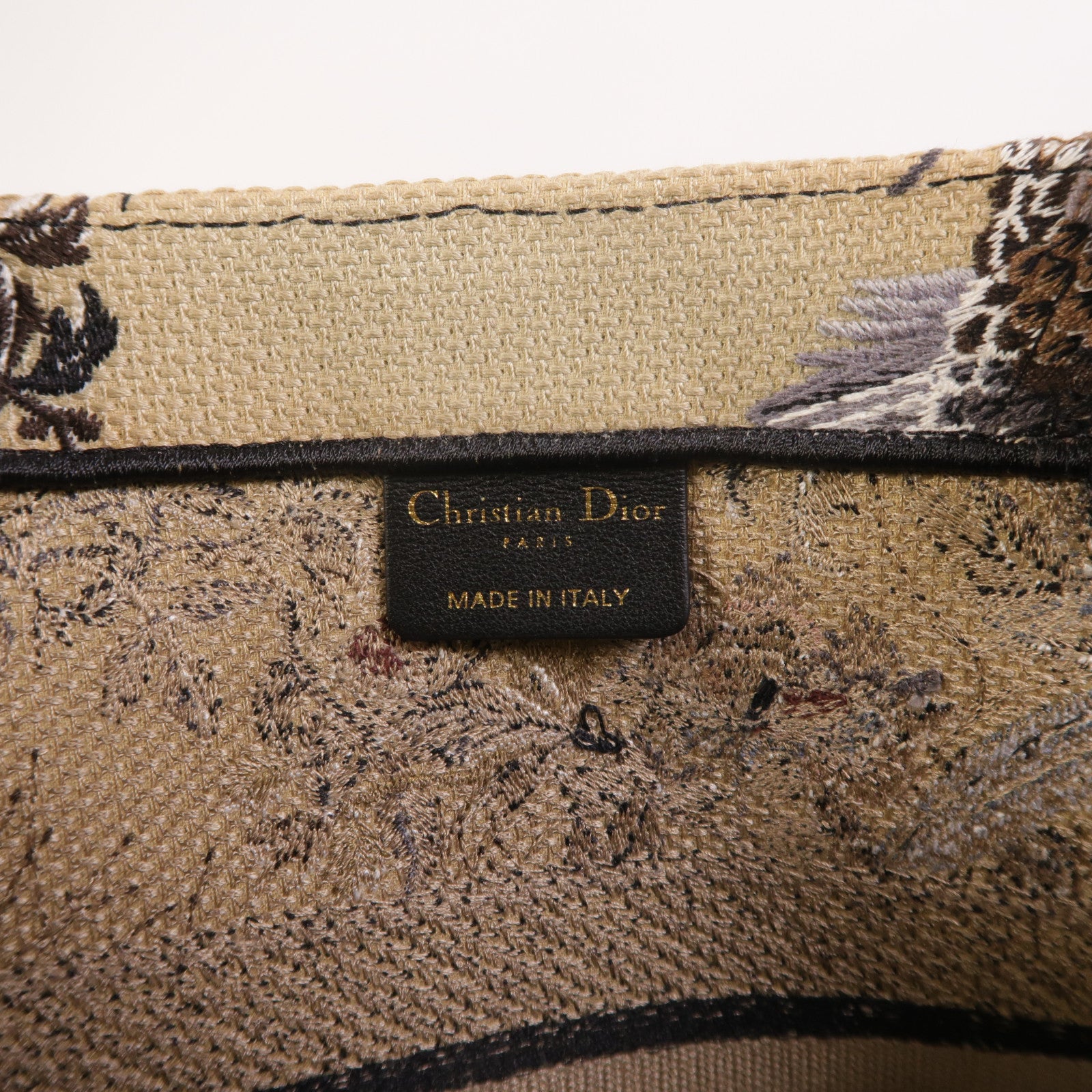 Dior 帆布Medium Book Tote手挽袋