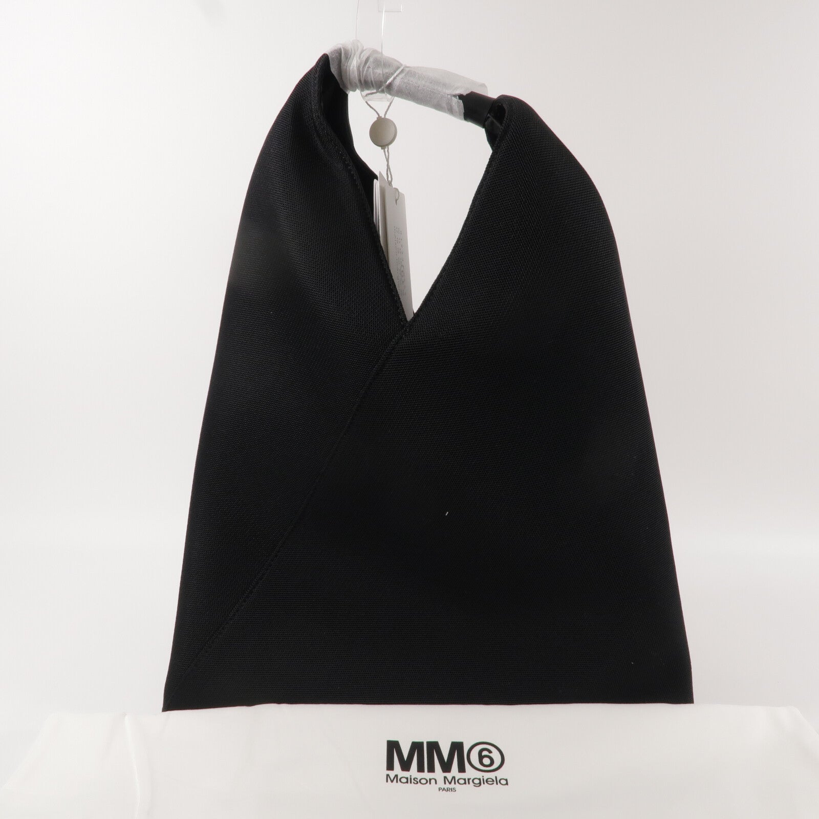 SELECTION Polyester/牛皮皮革MM6 Classic Japanese Bag S手挽袋