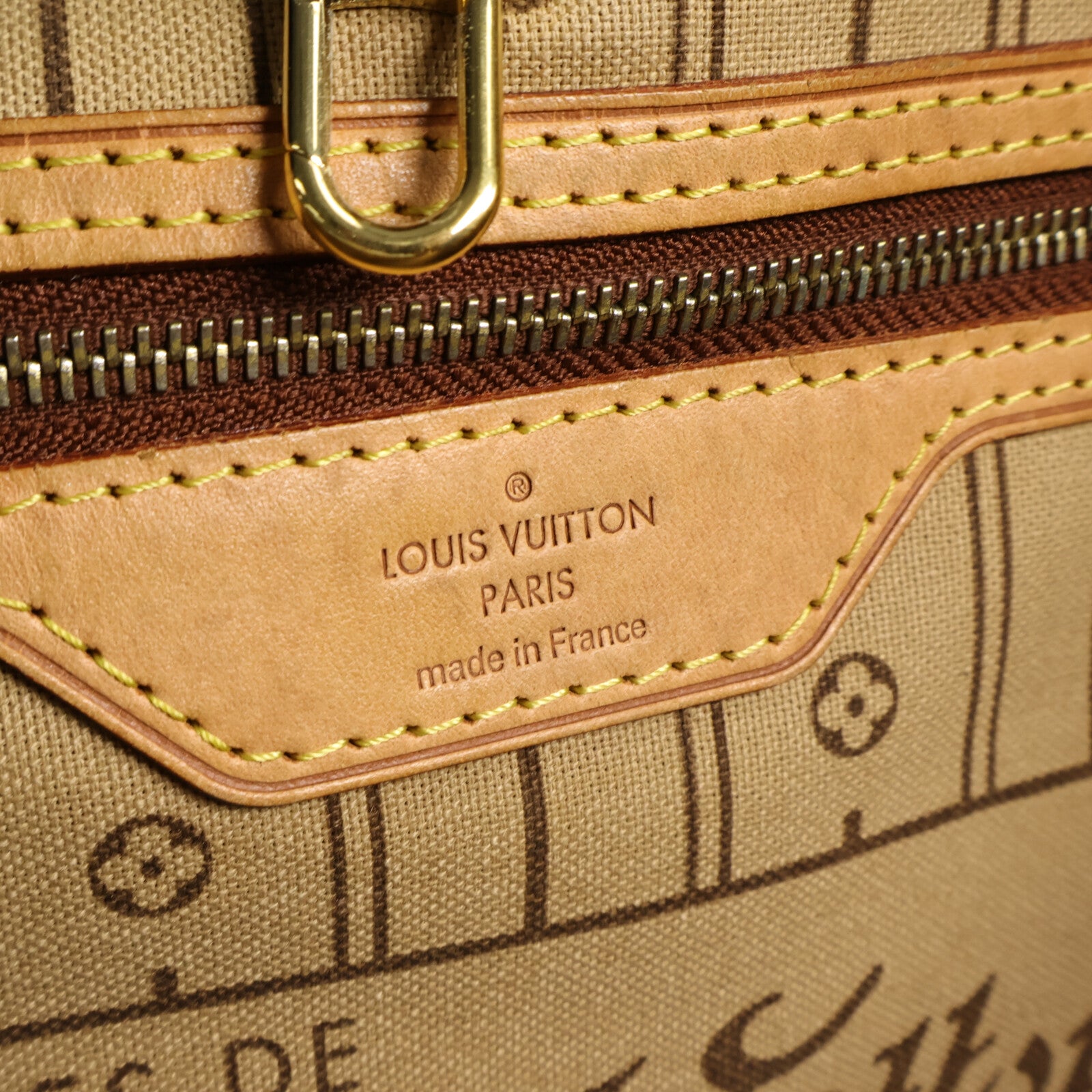 LOUIS VUITTON Monogram Neverfull GM Tote Bag手挽袋