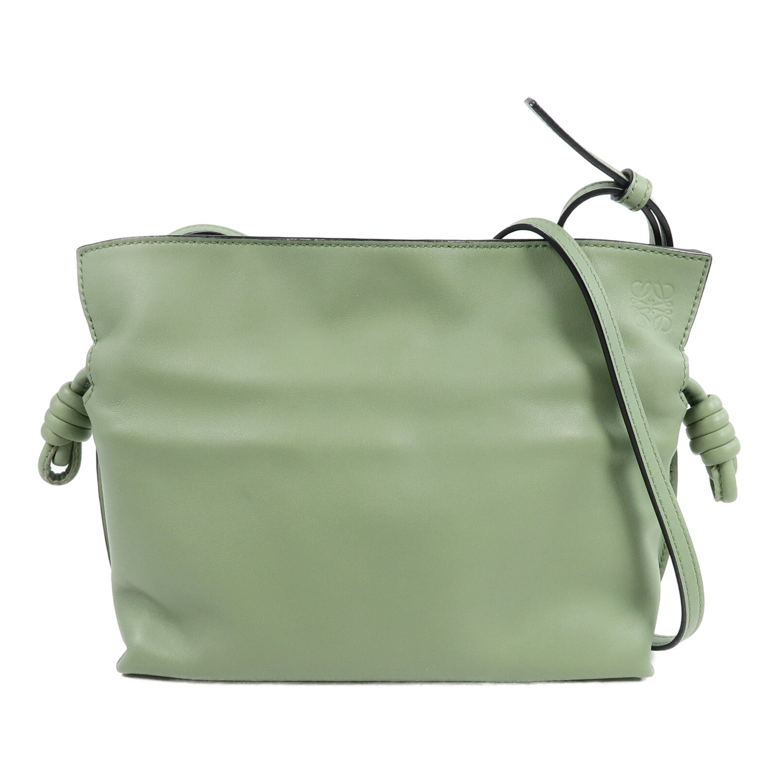 LOEWE 羊皮皮革Mini Flamenco肩背袋
