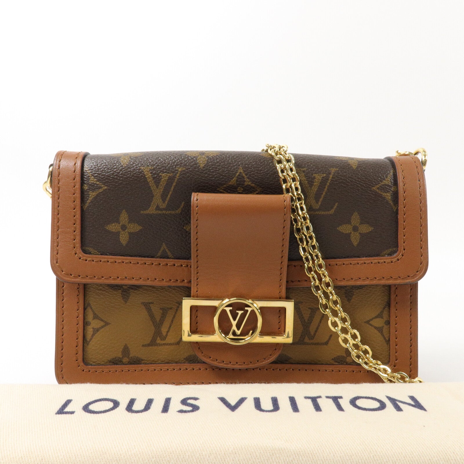 LOUIS VUITTON Monogram Reverse Dauphine肩背袋