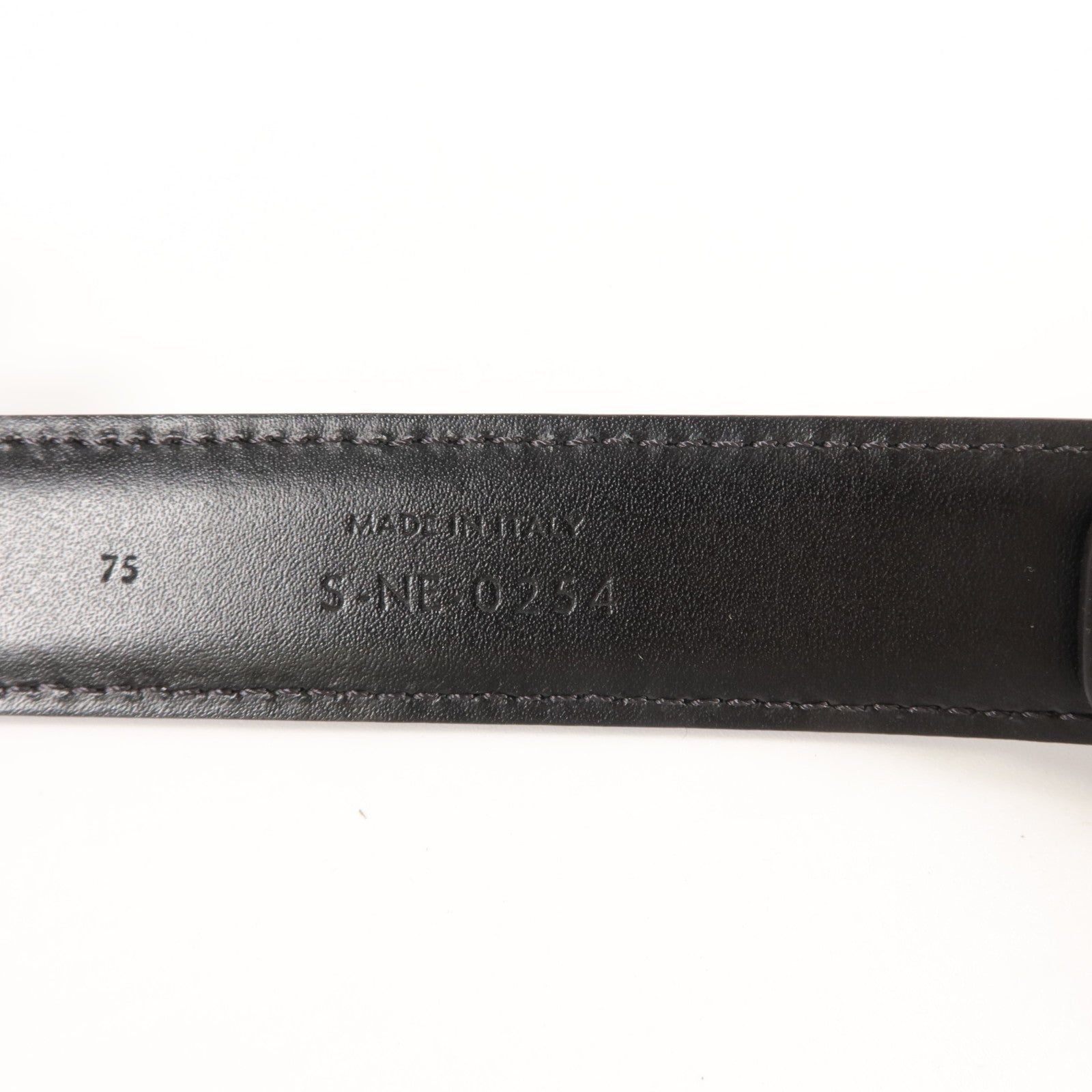 CELINE 牛皮皮革Triomphe Belt 75cm皮帶