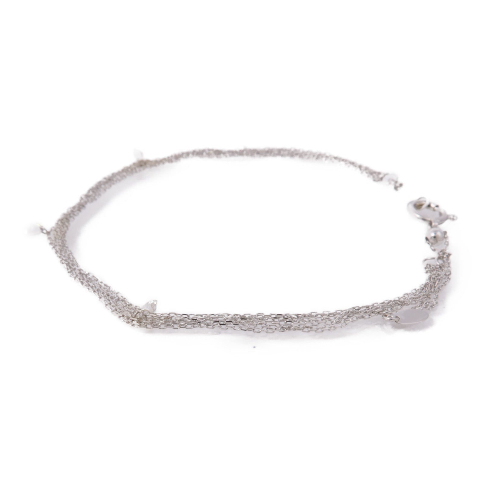 JEWELRY 18K白金Diamond Bracelet鑽石手鏈