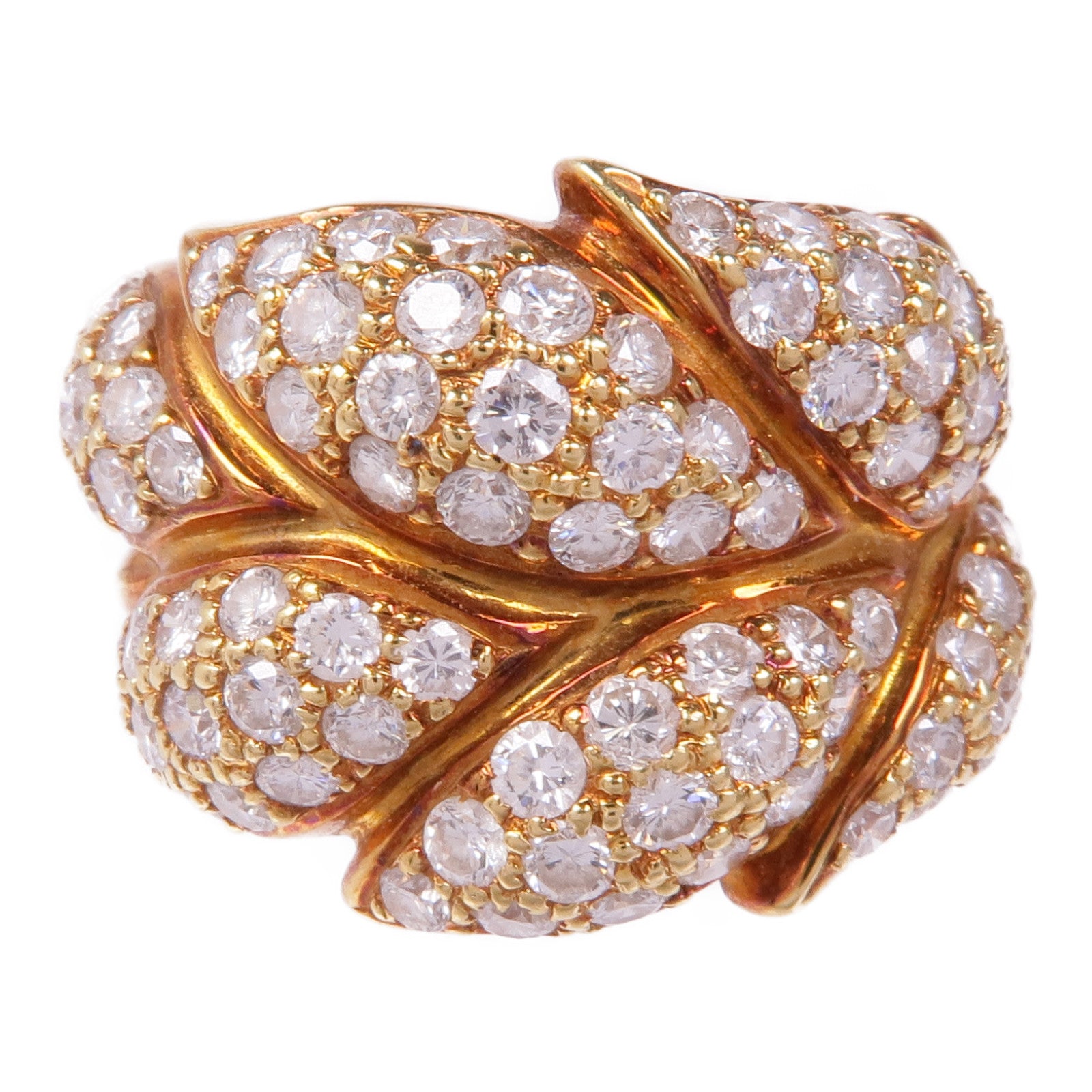 JEWELRY 18K黃金Diamond Ring鑽石戒指US#5.75