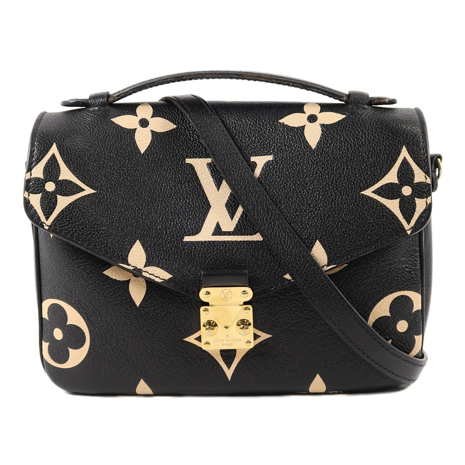 LOUIS VUITTON Monogram Empreinte Pochette Metis手挽肩背兩用袋