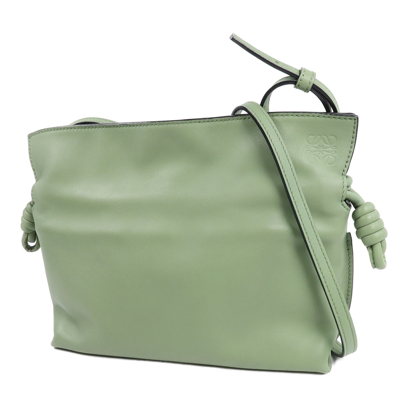 LOEWE 羊皮皮革Mini Flamenco肩背袋