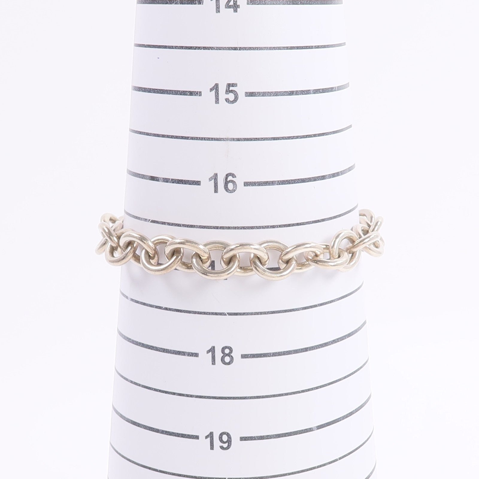 TIFFANY＆CO 925純銀Return To Tiffany Heart Tag Bracelet手鏈