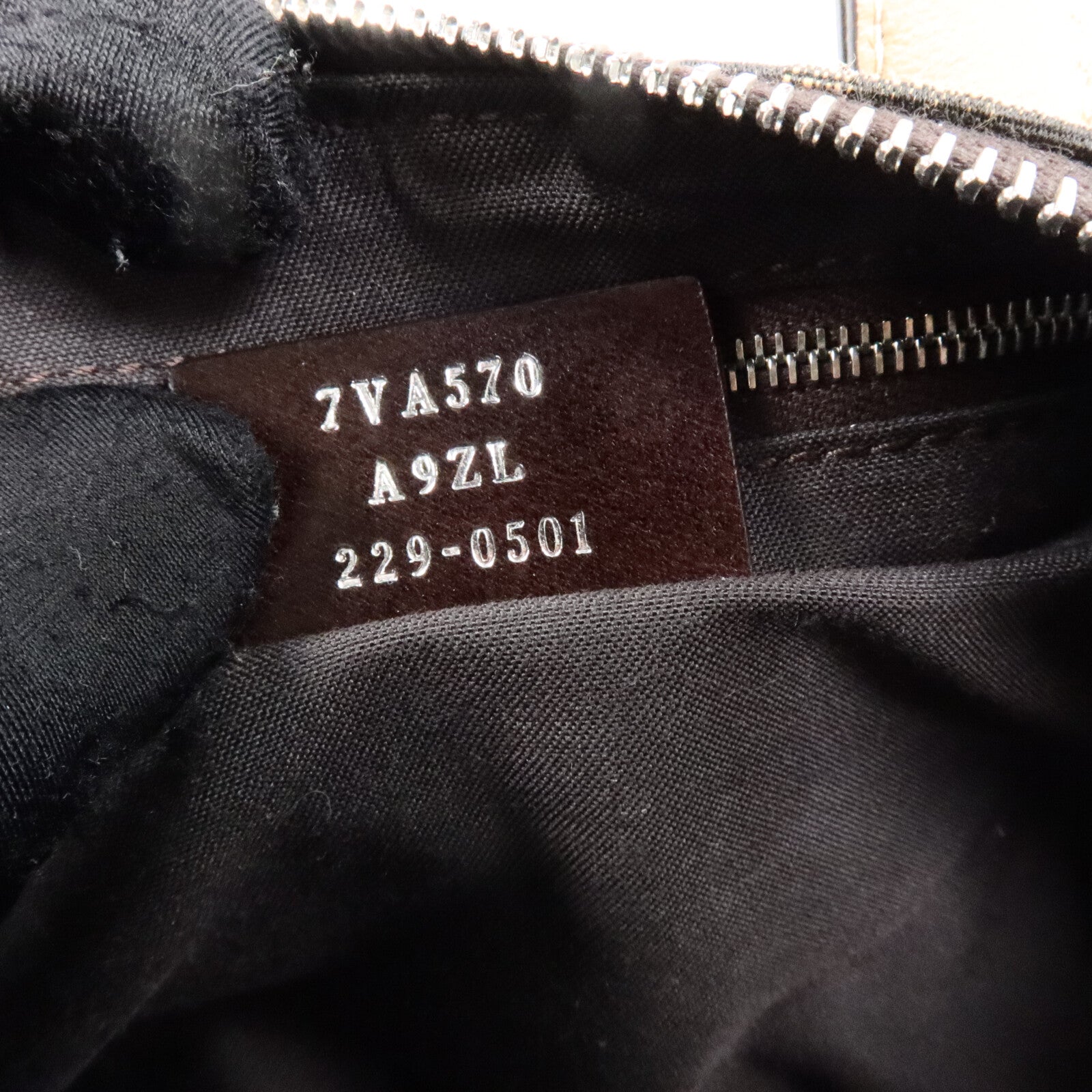 FENDI 帆布Zucca Small Boston手挽肩背兩用袋