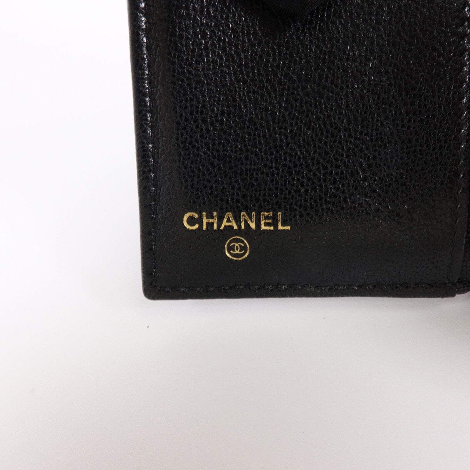 CHANEL 牛皮皮革Small Flap Wallet金扣錢包