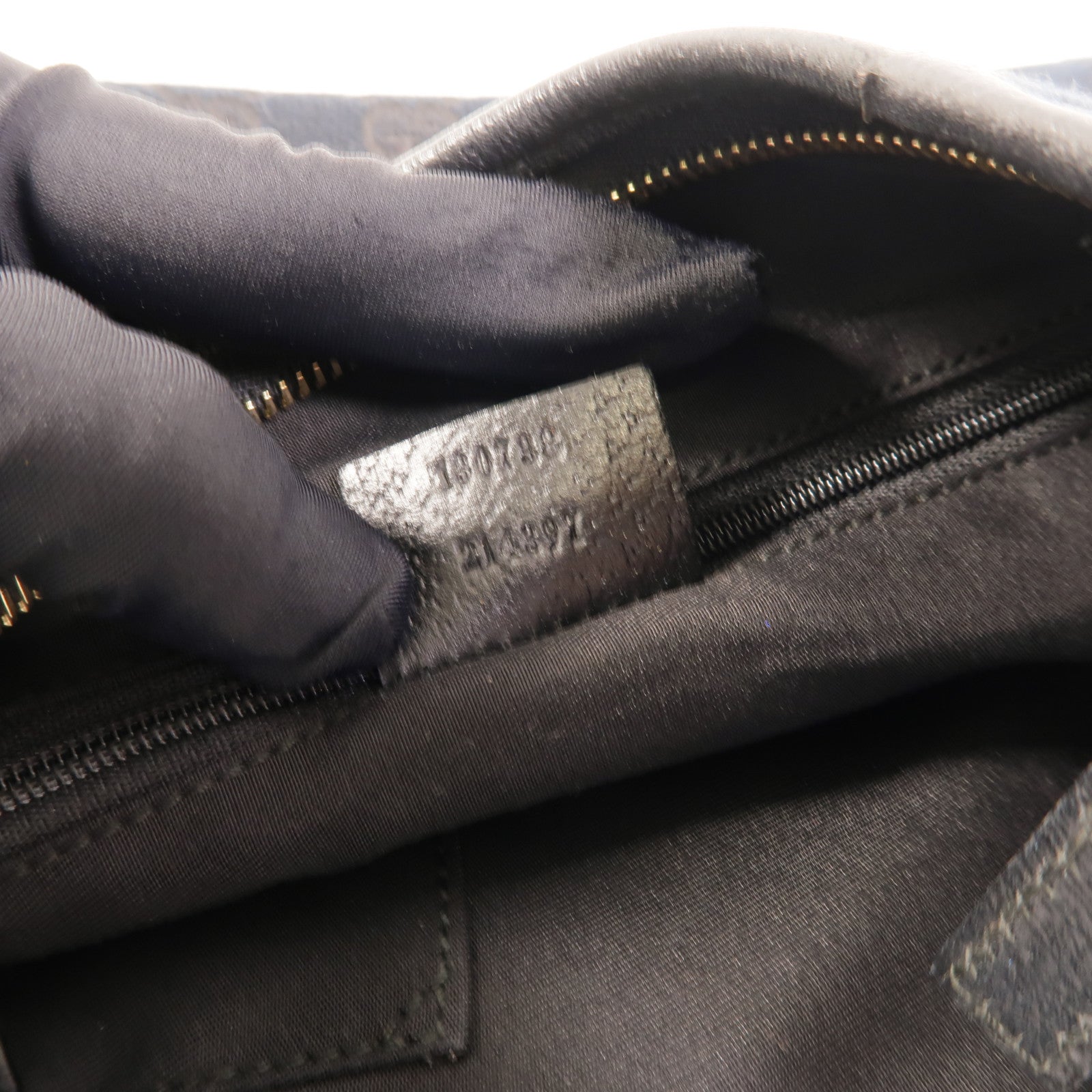 GUCCI 帆布Abbey GG手挽袋