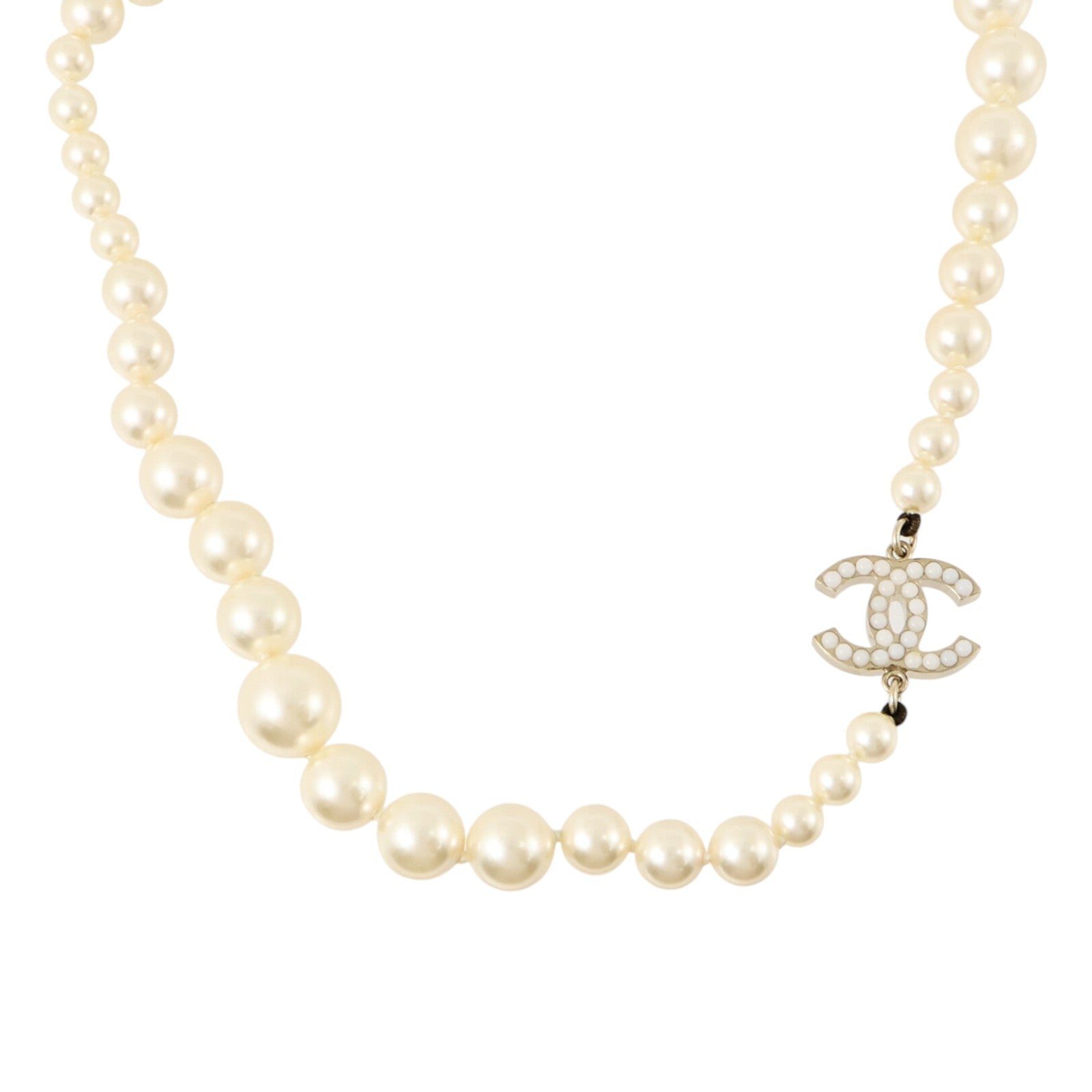 CHANEL PVC/j金屬Necklace項鏈