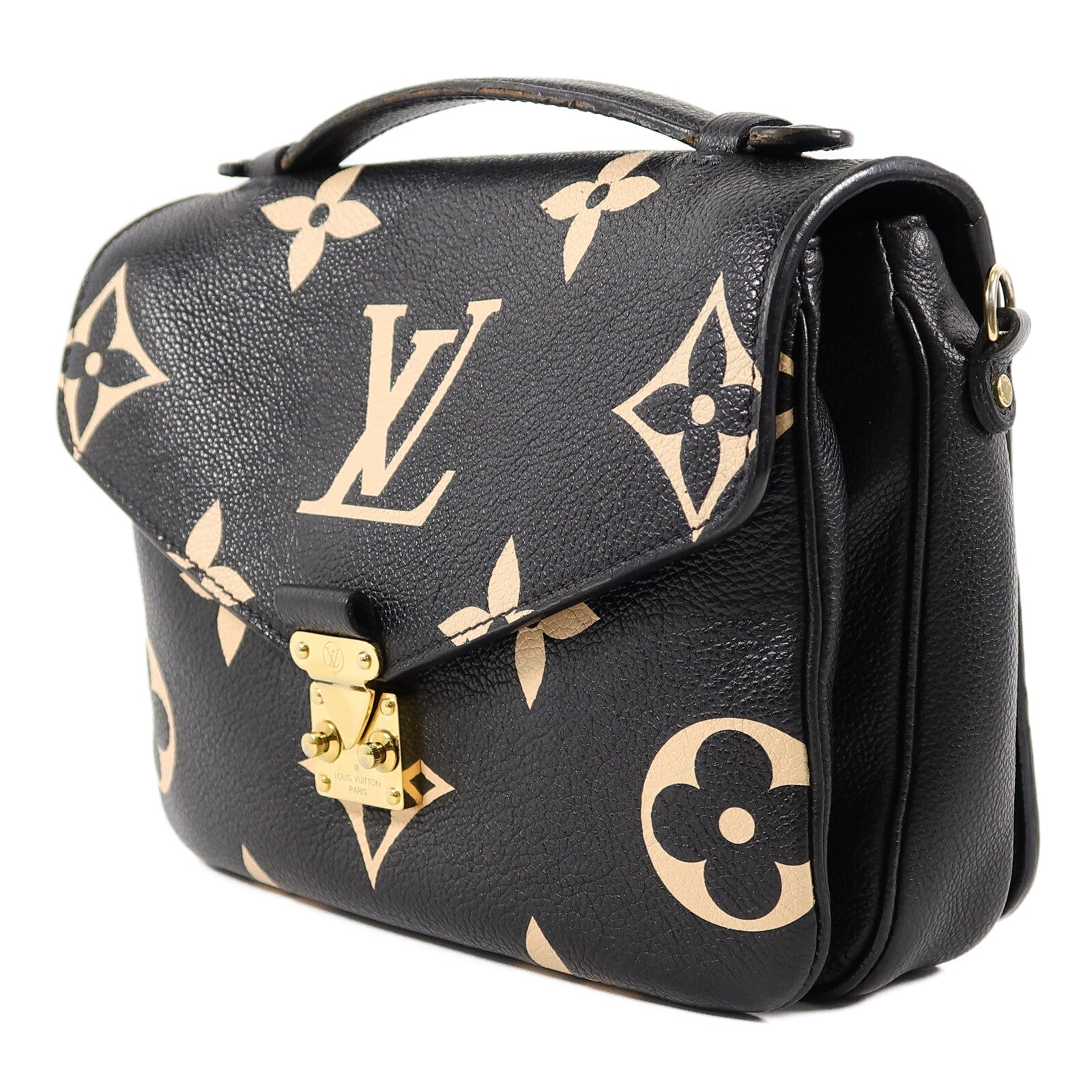 LOUIS VUITTON Monogram Empreinte Pochette Metis手挽肩背兩用袋