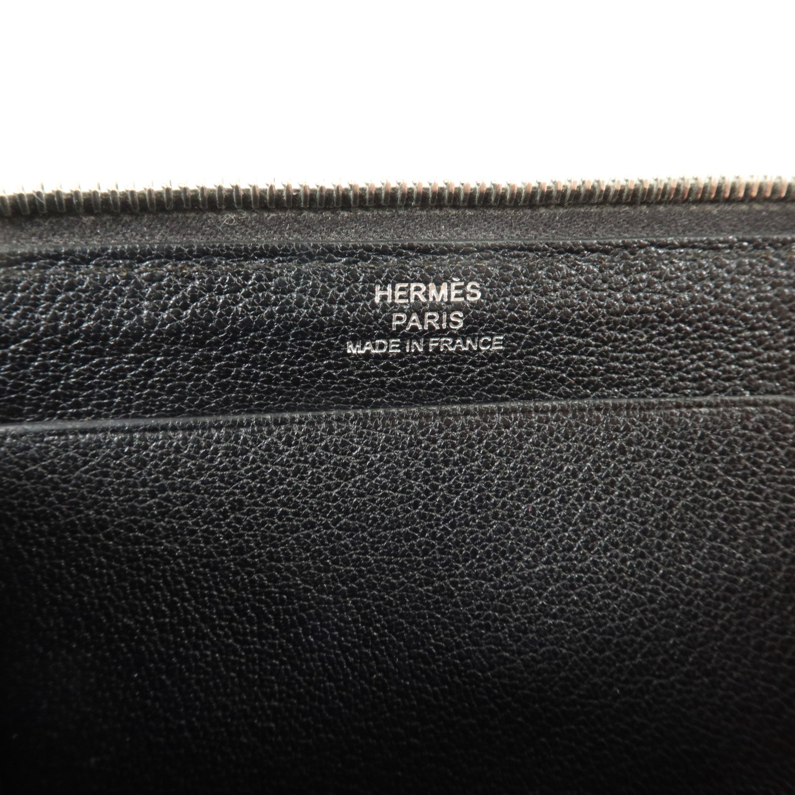 HERMES Allegretto皮革Strap GM Phone Case銀扣手機套