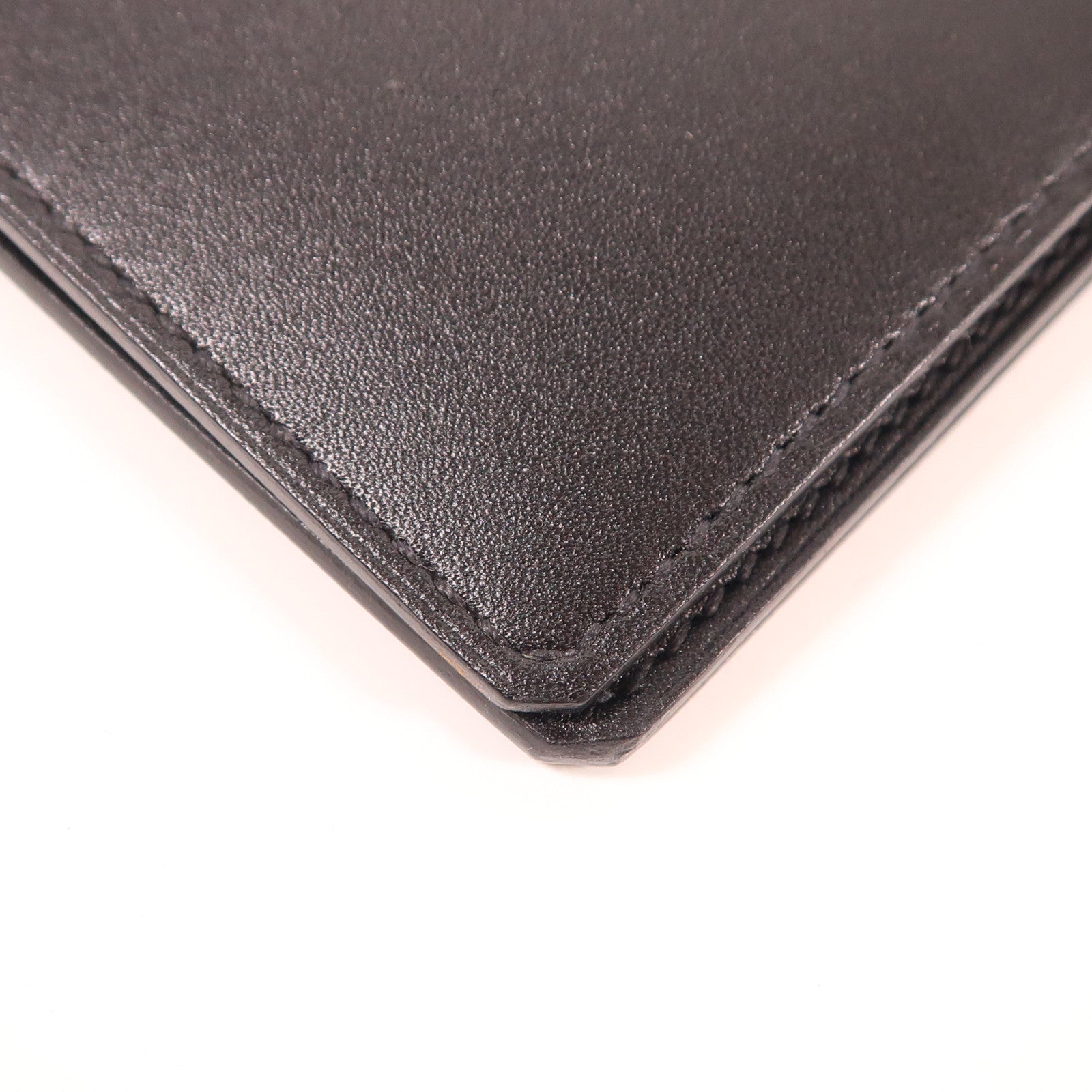 HERMES 【激減優惠】Sombrero/Tadelakt皮革Manhattan Long Wallet長錢包Noir