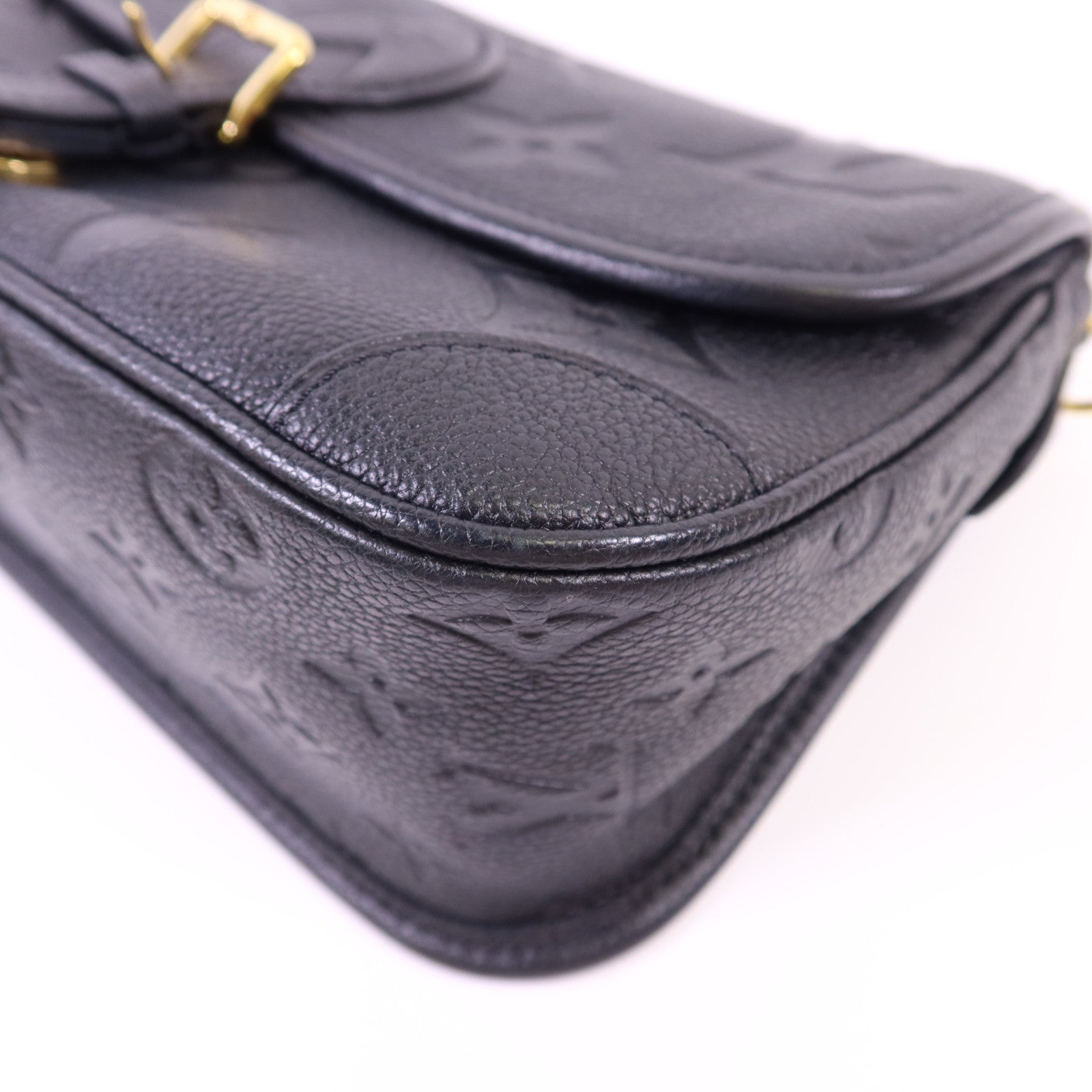 LOUIS VUITTON Monogram Empreinte Diane金扣手挽肩背兩用袋