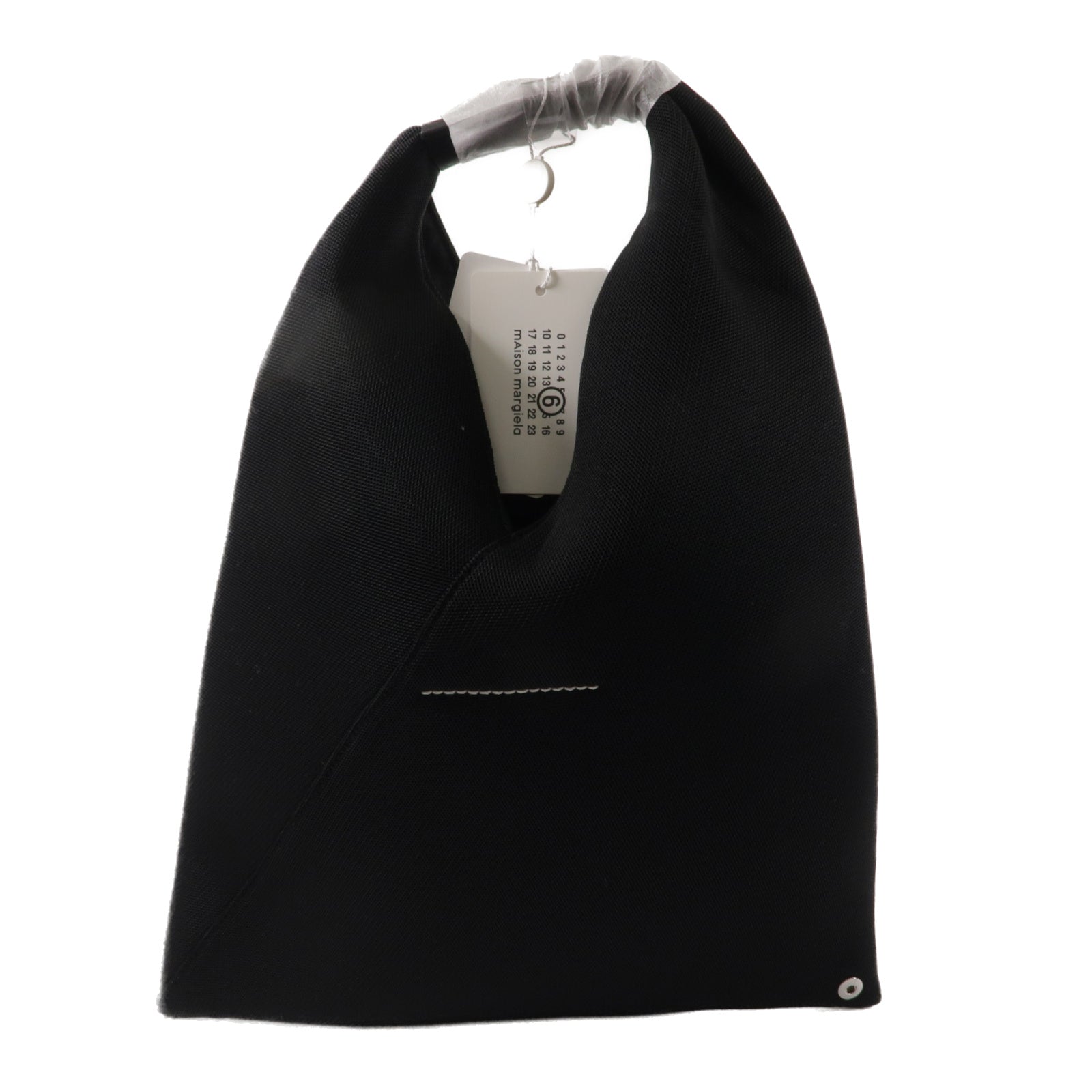 SELECTION Polyester/牛皮皮革MM6 Classic Japanese Bag S手挽袋
