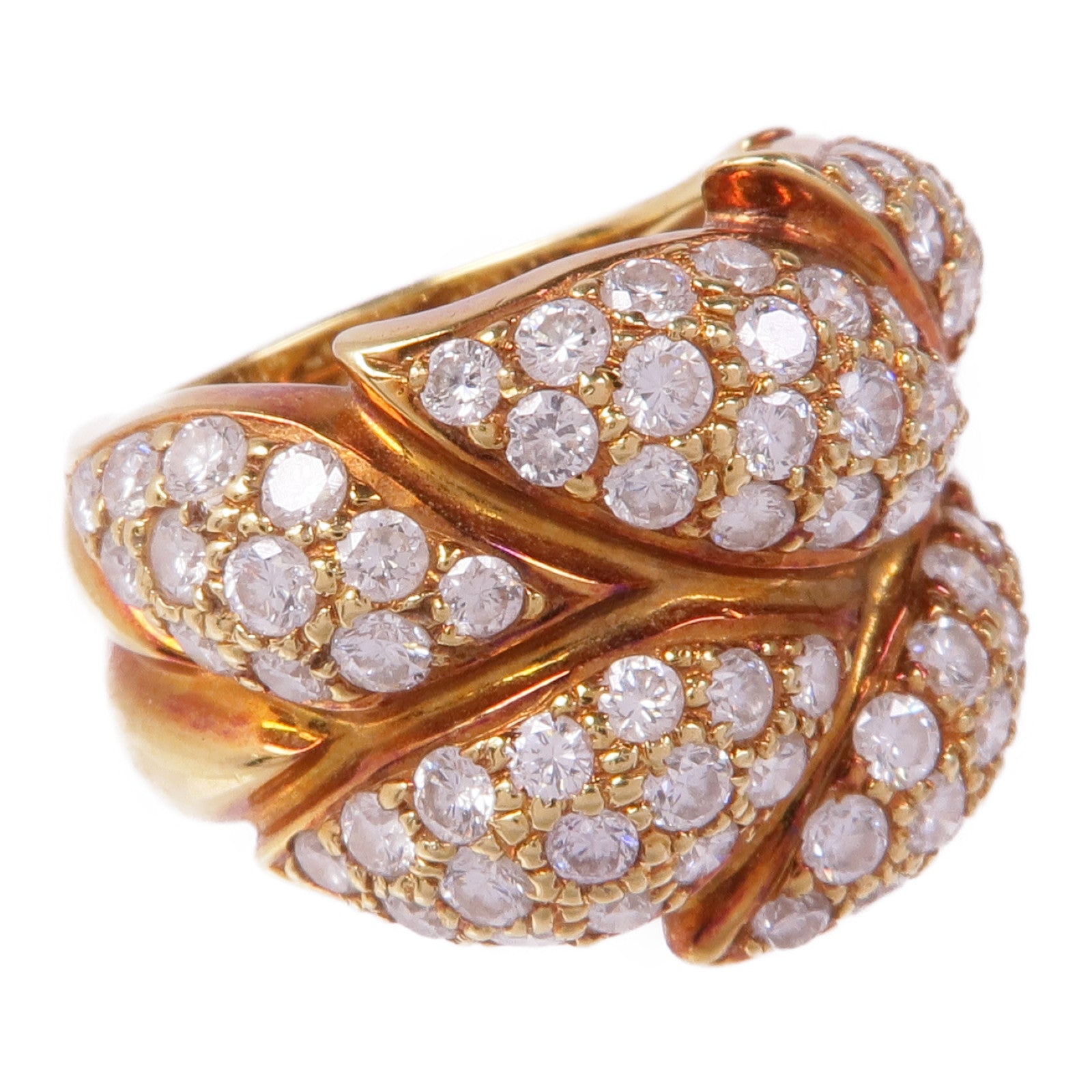 JEWELRY 18K黃金Diamond Ring鑽石戒指US#5.75