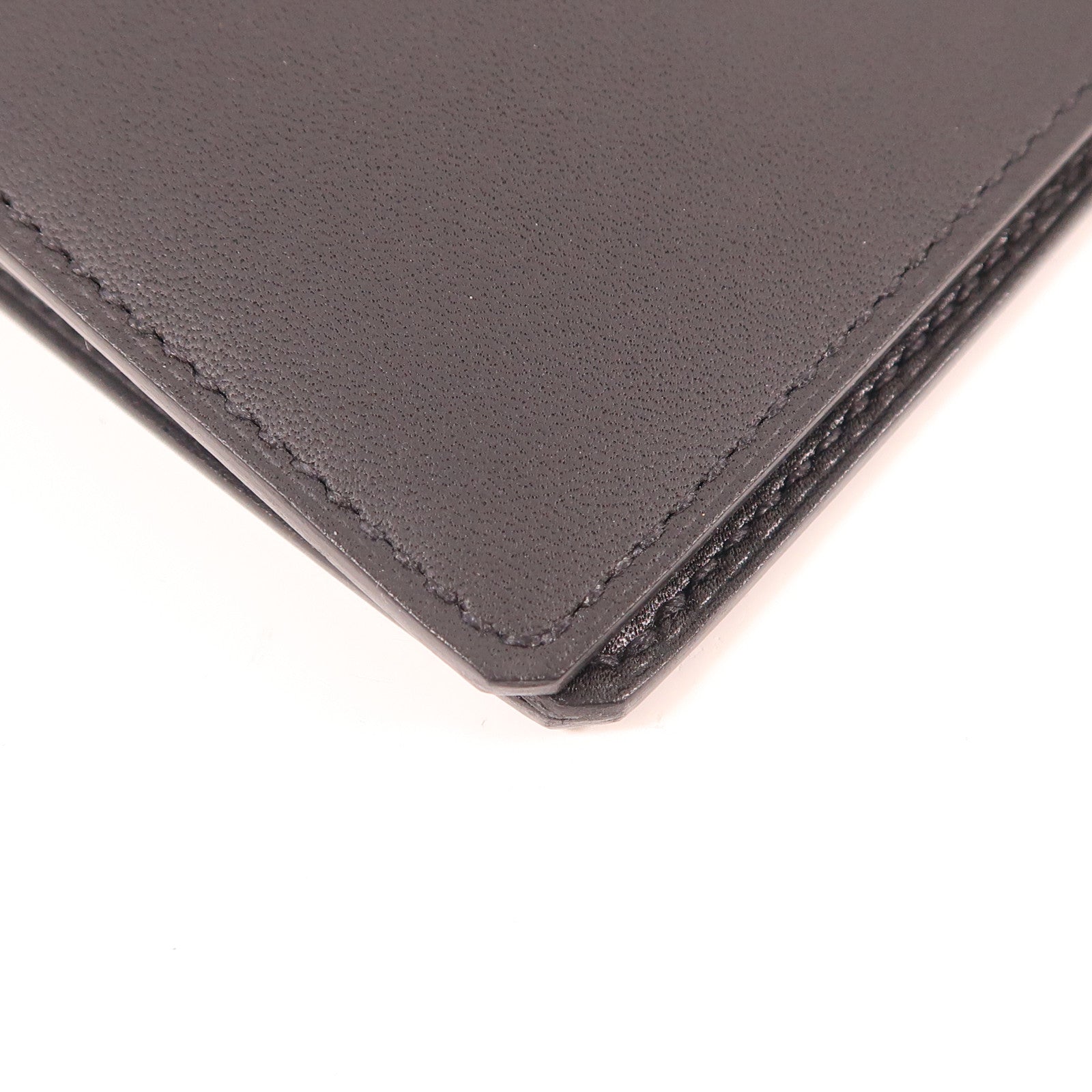 HERMES 【激減優惠】Sombrero/Tadelakt皮革Manhattan Long Wallet長錢包Noir