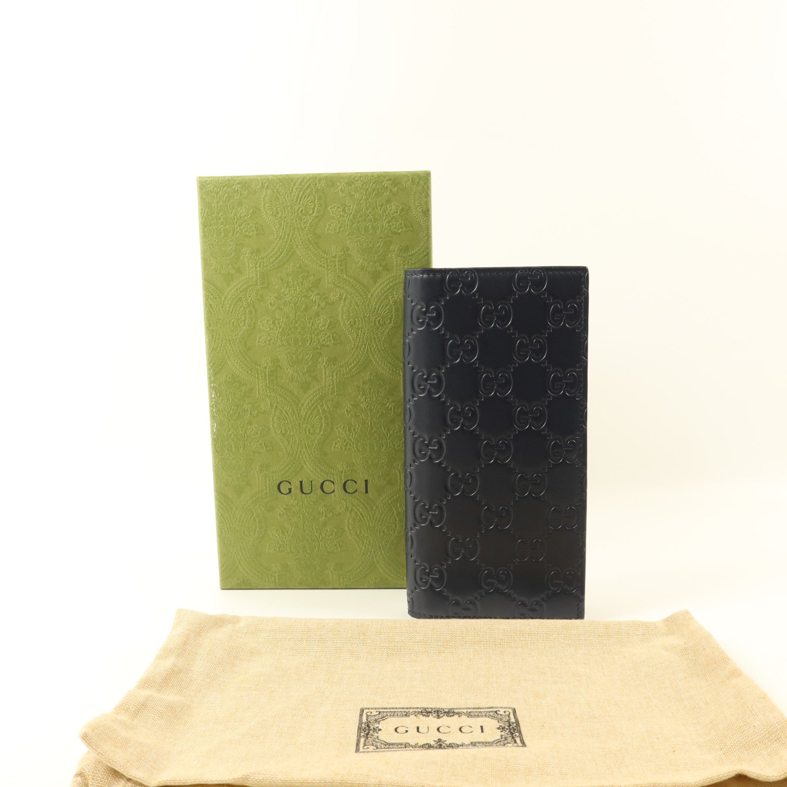 GUCCI 牛皮皮革Long Bifold Wallet長錢包