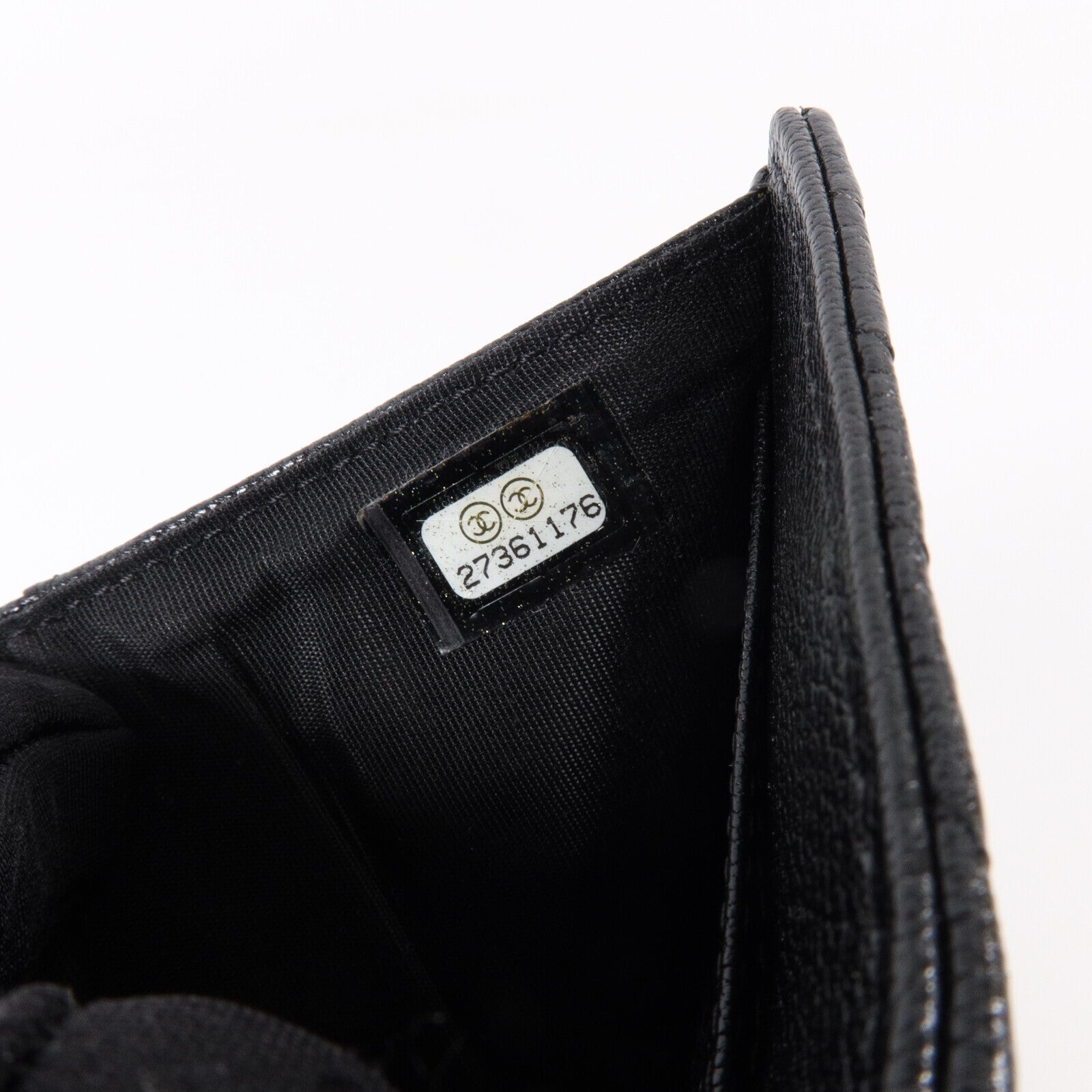 CHANEL 牛皮皮革Small Flap Wallet金扣錢包