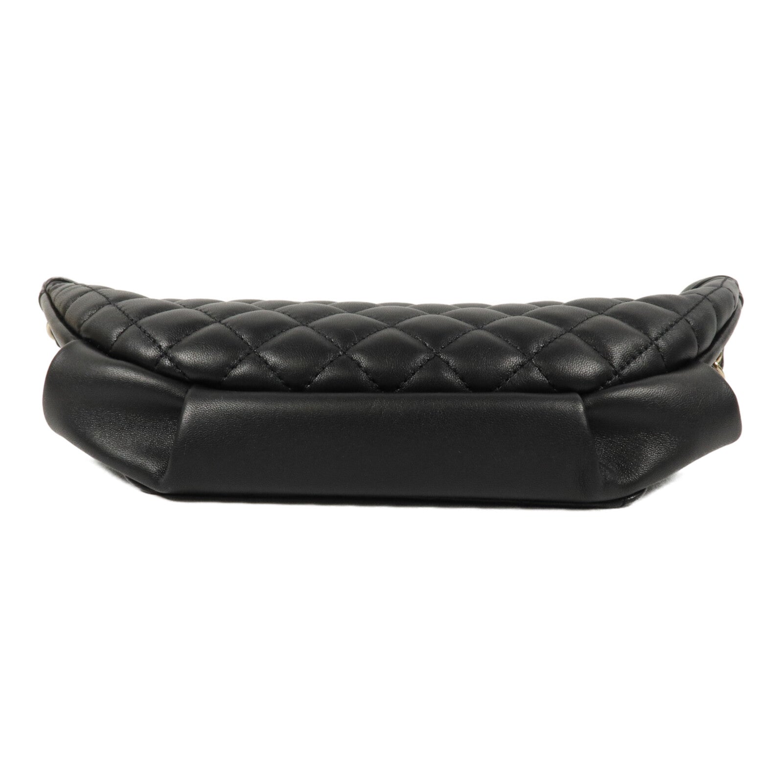 CHANEL 羊皮皮革Waist Bag鏈帶腰包